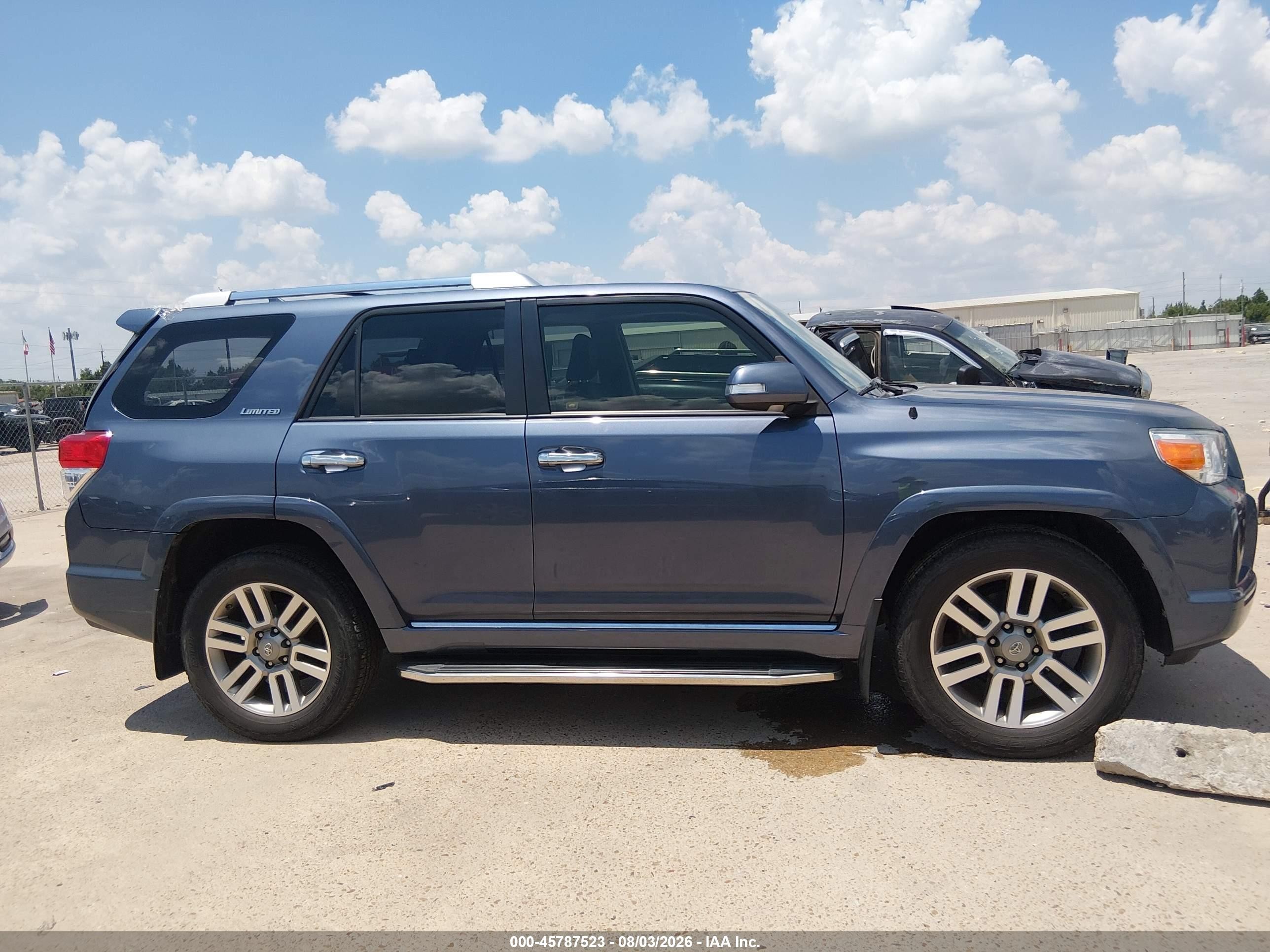 2013 Toyota 4runner Limited Gray vin: JTEZU5JR6D5062870
