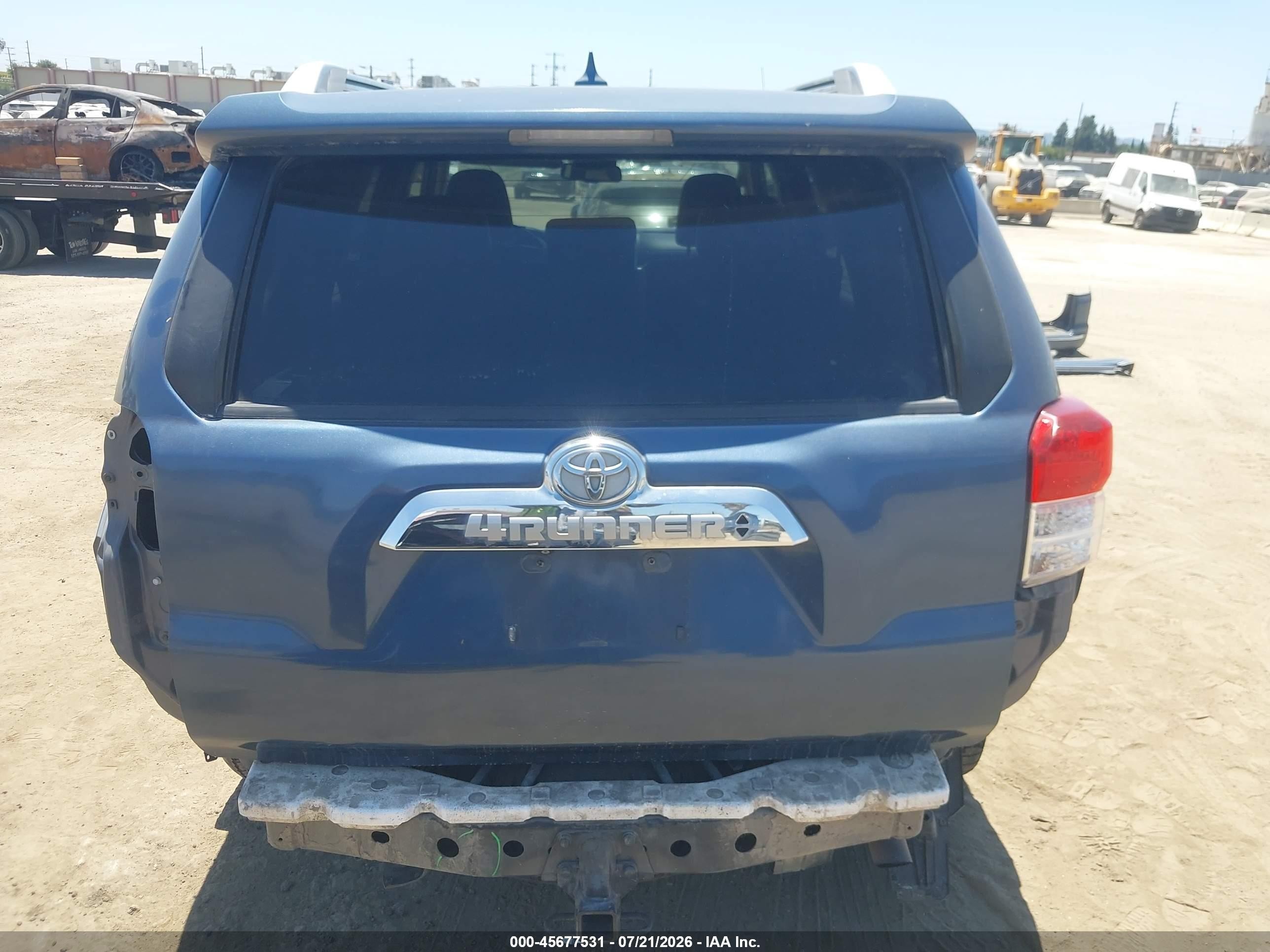 2013 Toyota 4runner Limited Синий vin: JTEZU5JR6D5064361