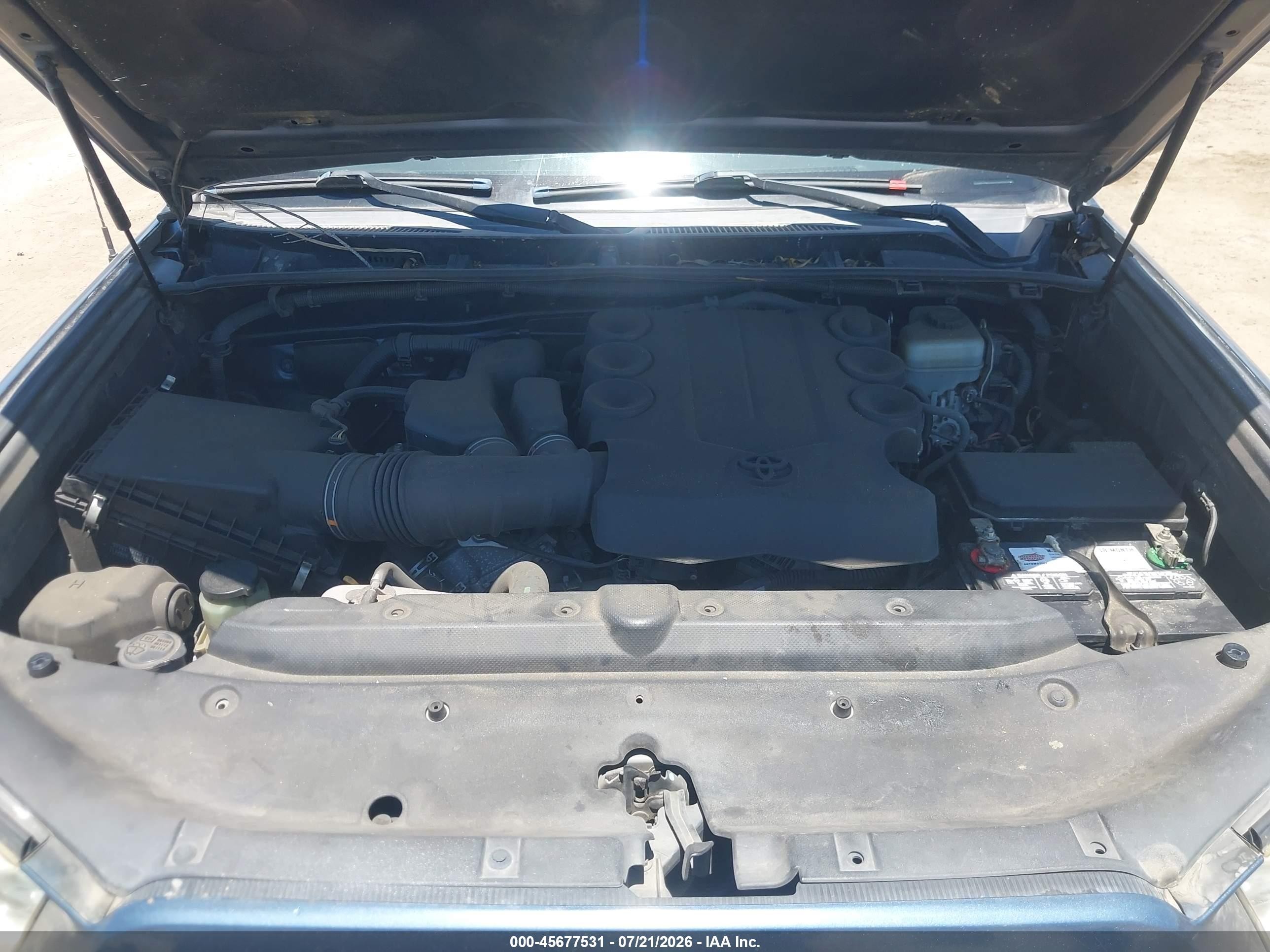 2013 Toyota 4runner Limited Синий vin: JTEZU5JR6D5064361