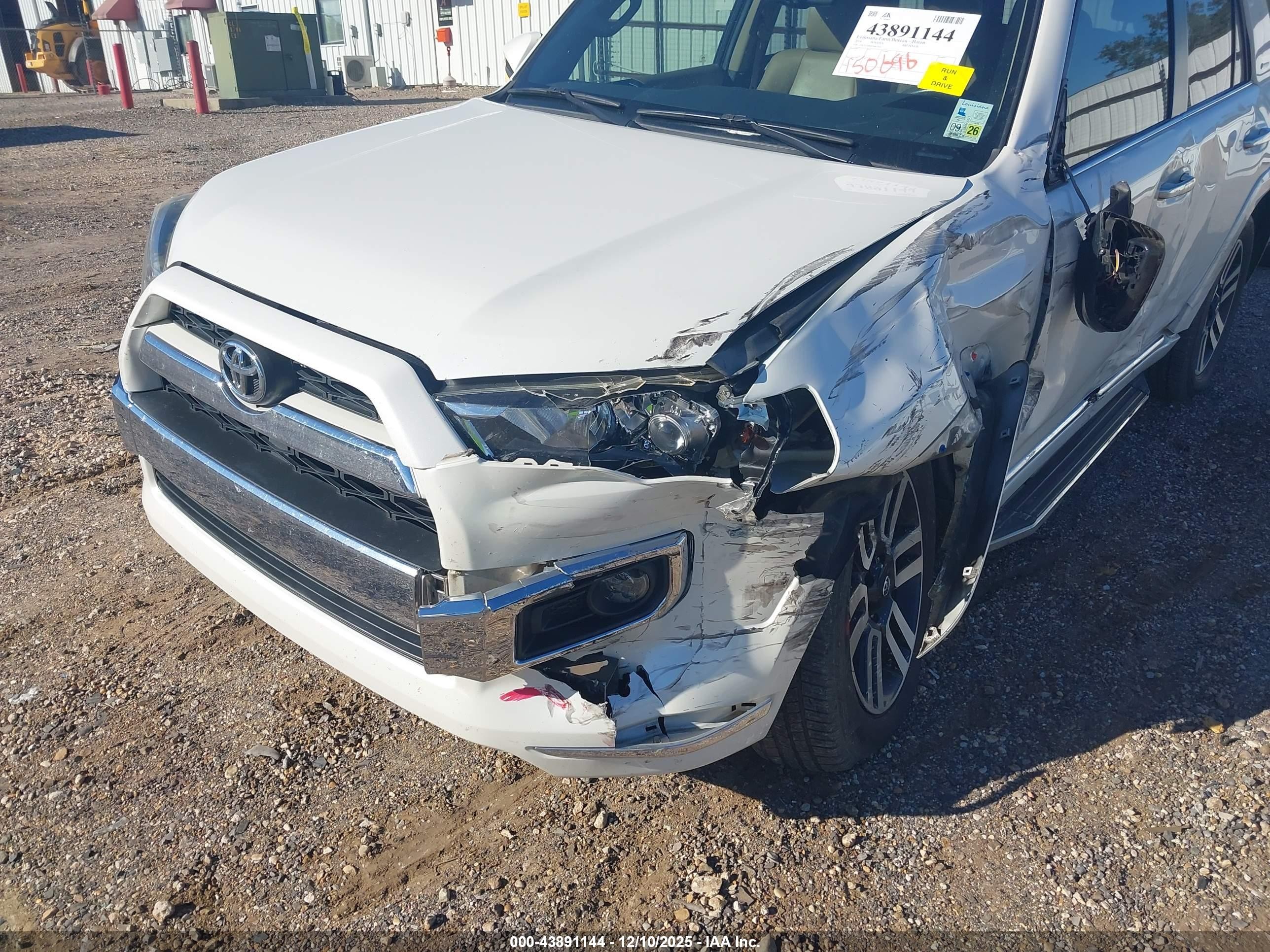2014 Toyota 4runner Limited Белый vin: JTEZU5JR6E5065561
