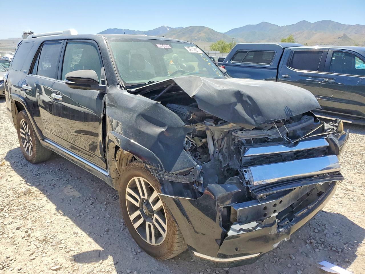 2014 Toyota 4runner Limited Black vin: JTEZU5JR6E5073143