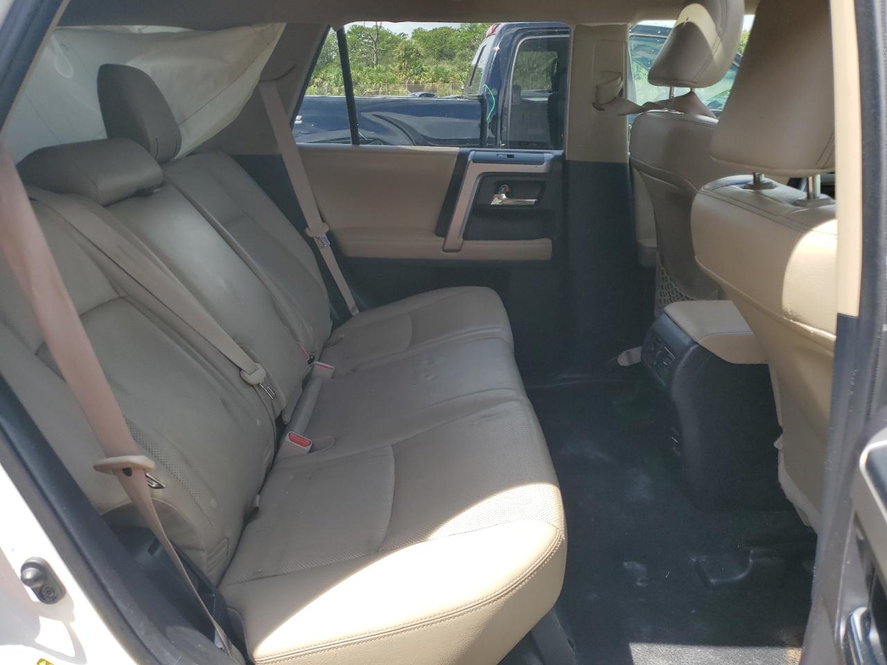 2014 Toyota 4runner Sr5 Белый vin: JTEZU5JR6E5078794