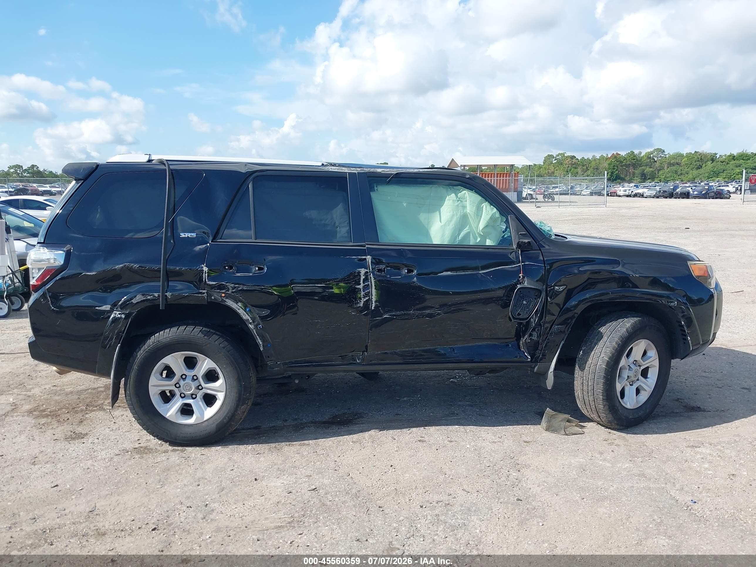 2015 Toyota 4runner Sr5 Black vin: JTEZU5JR6F5088713