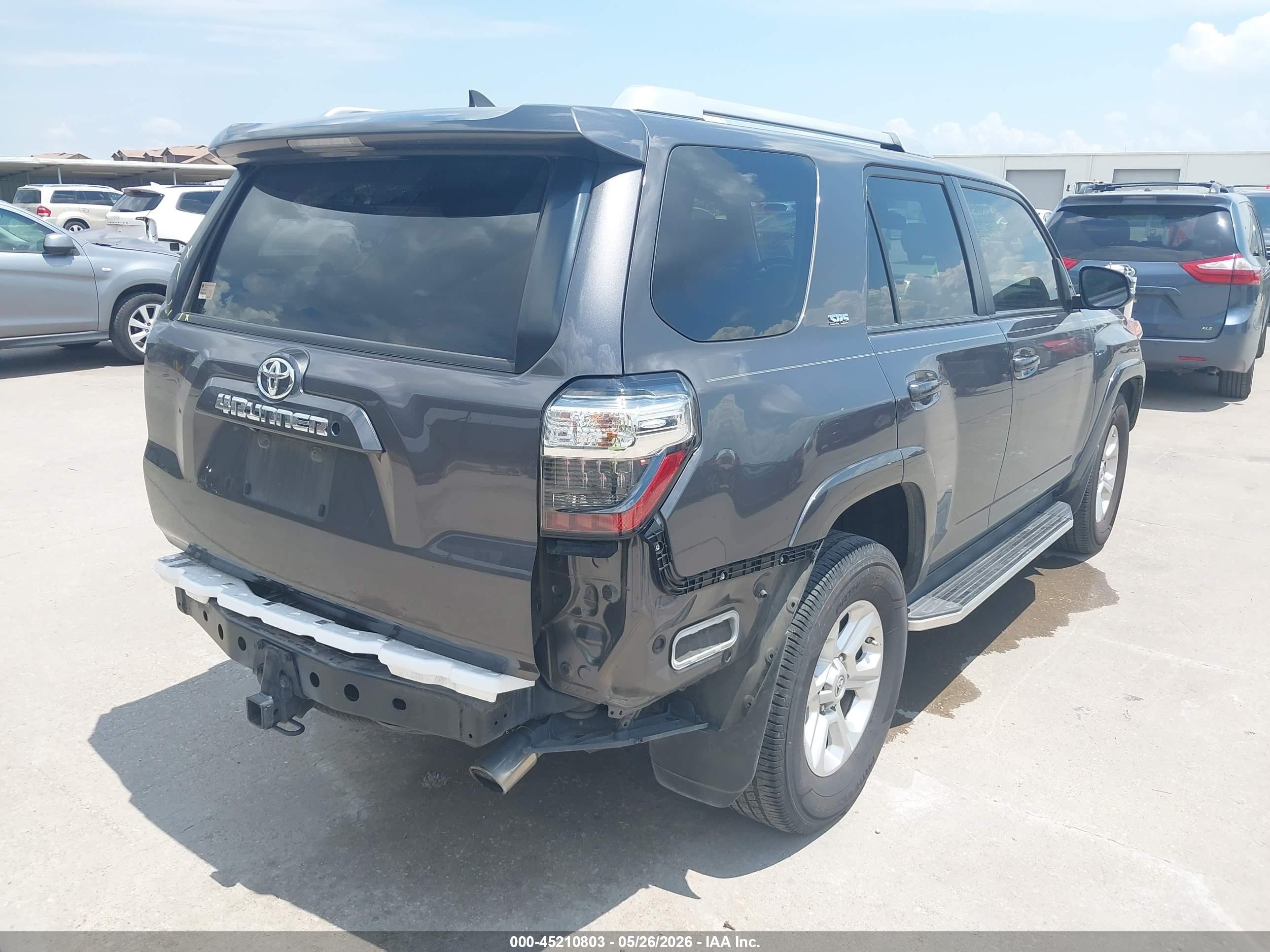 2015 Toyota 4runner Sr5 Premium Gray vin: JTEZU5JR6F5091577