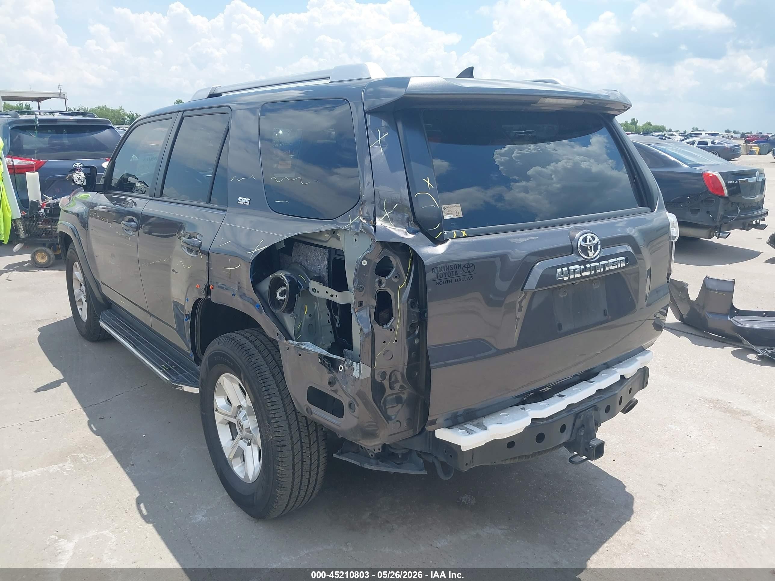 2015 Toyota 4runner Sr5 Premium Gray vin: JTEZU5JR6F5091577