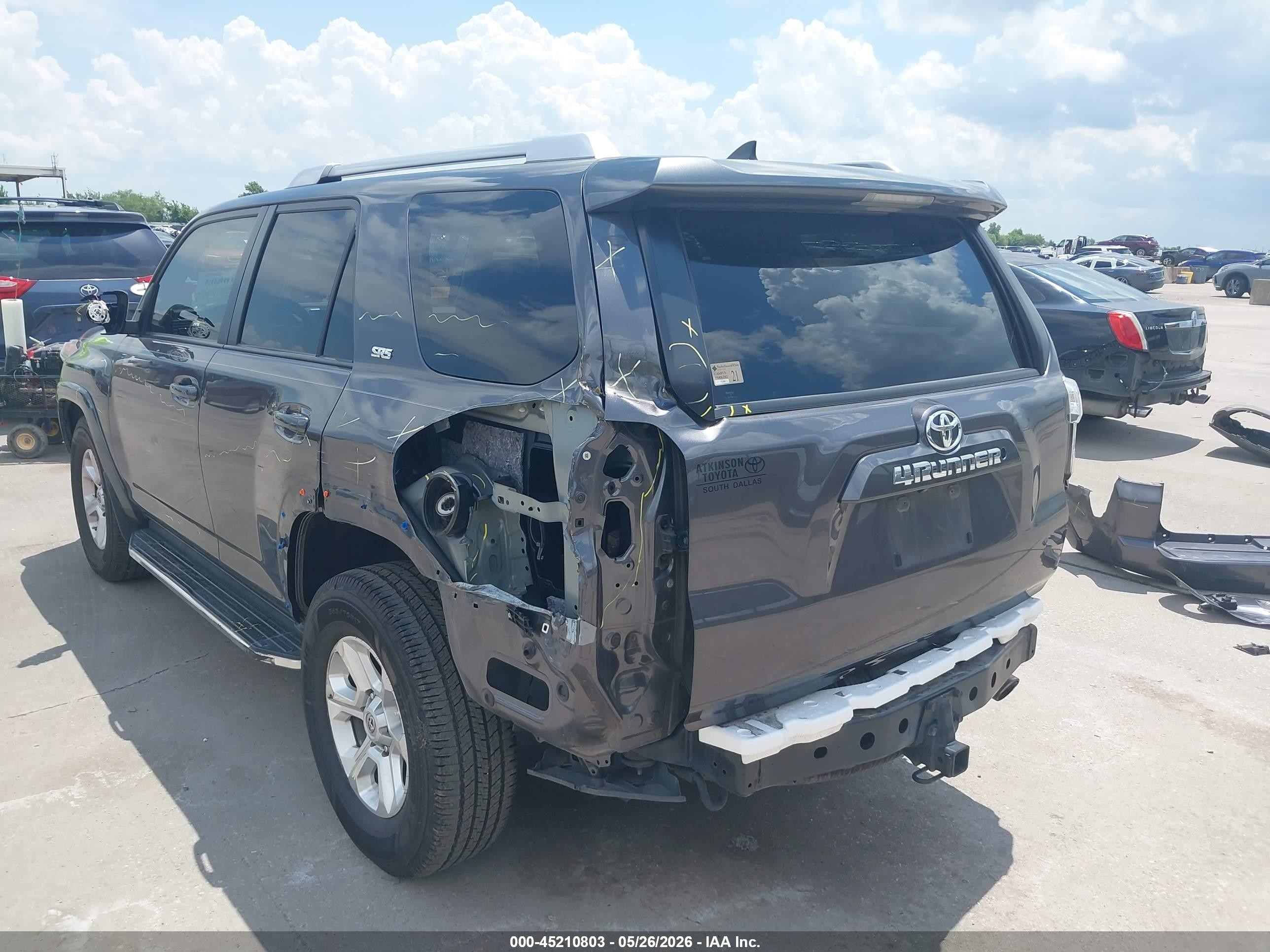 2015 Toyota 4runner Sr5 Premium Gray vin: JTEZU5JR6F5091577