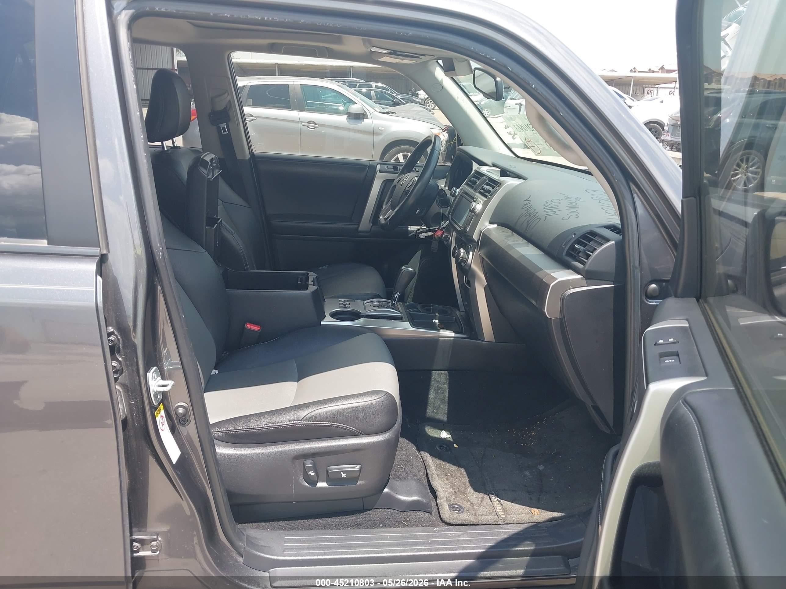 2015 Toyota 4runner Sr5 Premium Gray vin: JTEZU5JR6F5091577