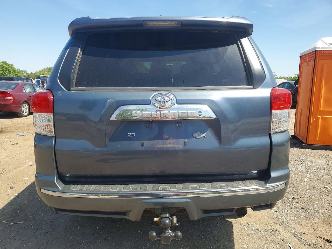 2011 Toyota 4 Runner Синий vin: JTEZU5JR7B5022875