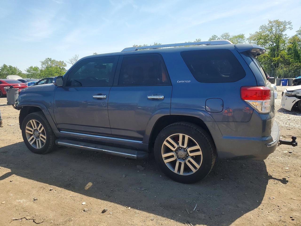 2011 Toyota 4 Runner Синий vin: JTEZU5JR7B5022875