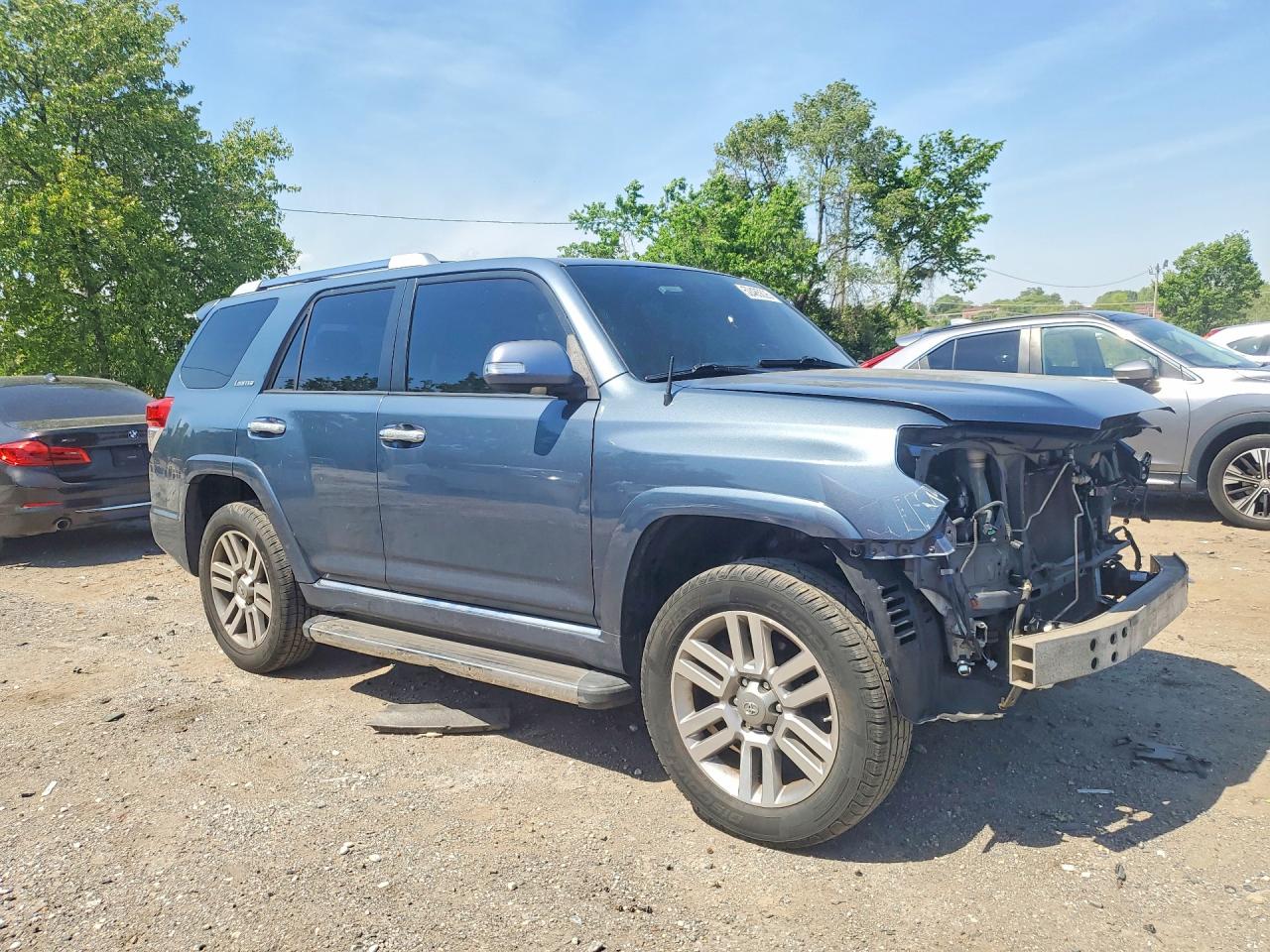 2011 Toyota 4 Runner Синий vin: JTEZU5JR7B5022875