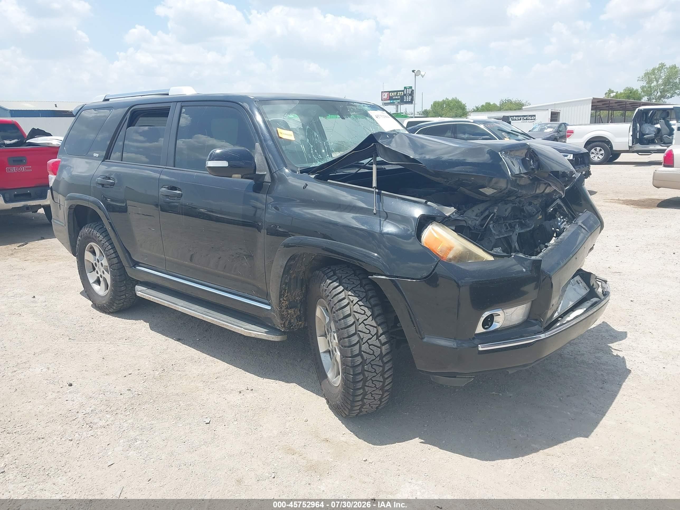 2011 Toyota 4runner Sr5 V6 Серый vin: JTEZU5JR7B5027476