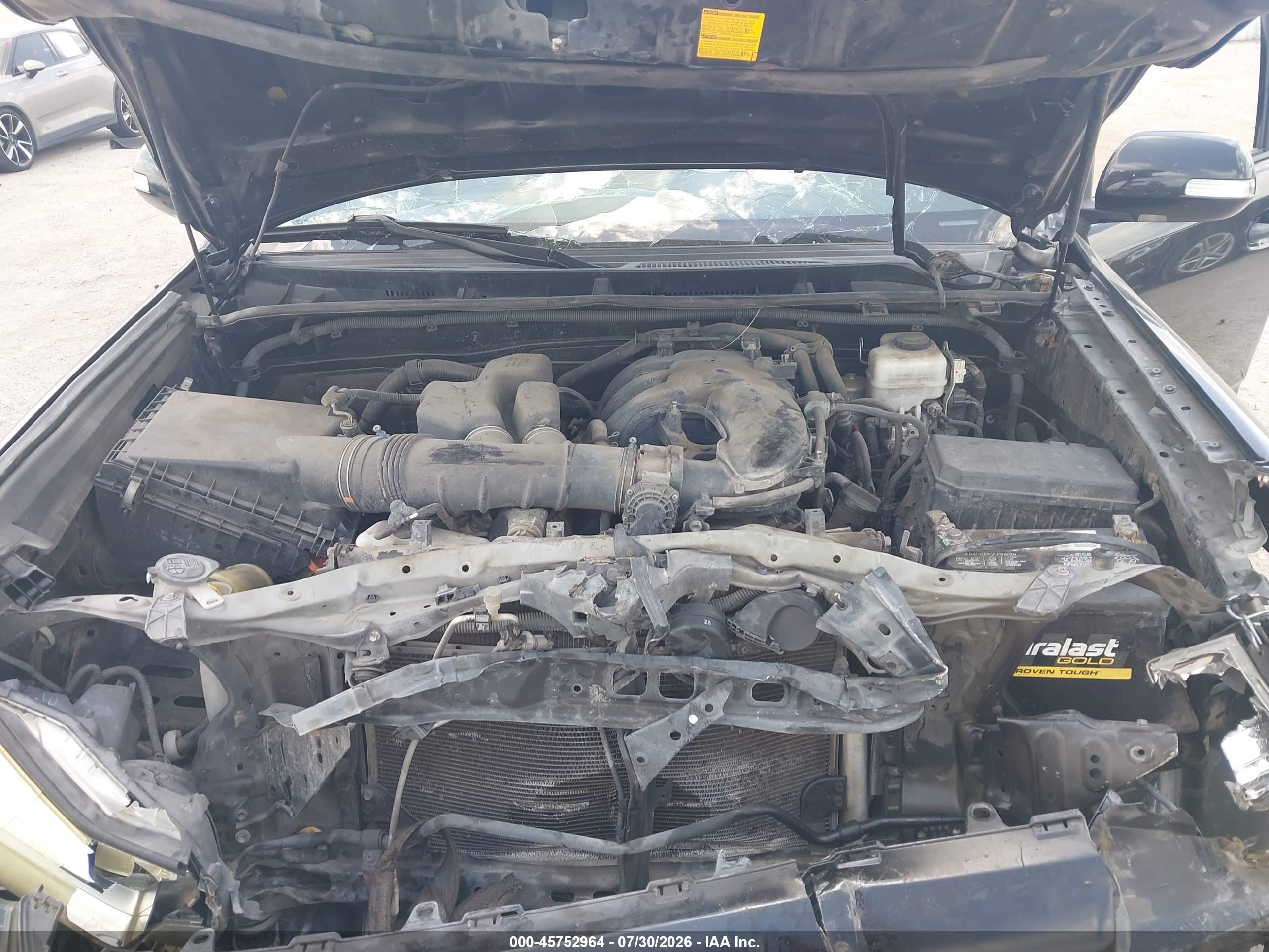2011 Toyota 4runner Sr5 V6 Серый vin: JTEZU5JR7B5027476