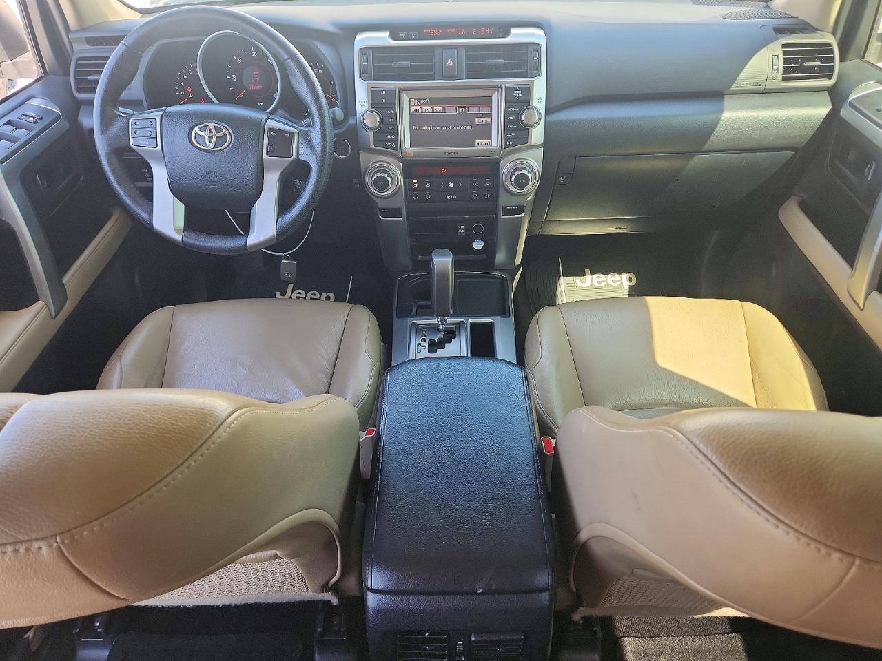 2013 Toyota 4runner Limited White vin: JTEZU5JR7D5048394