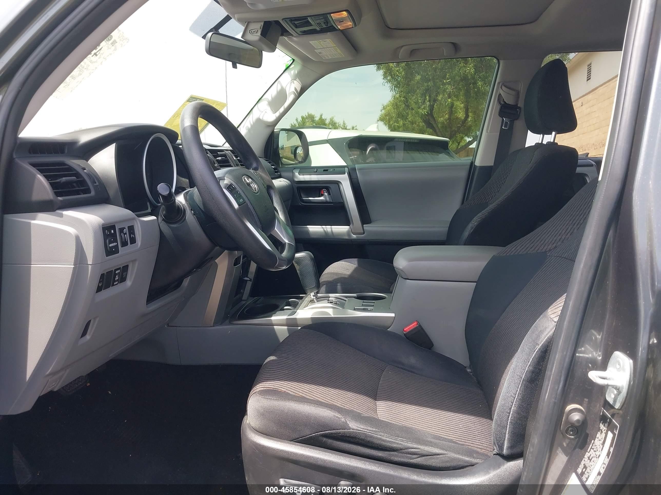 2013 Toyota 4runner Sr5 Серый vin: JTEZU5JR7D5049660