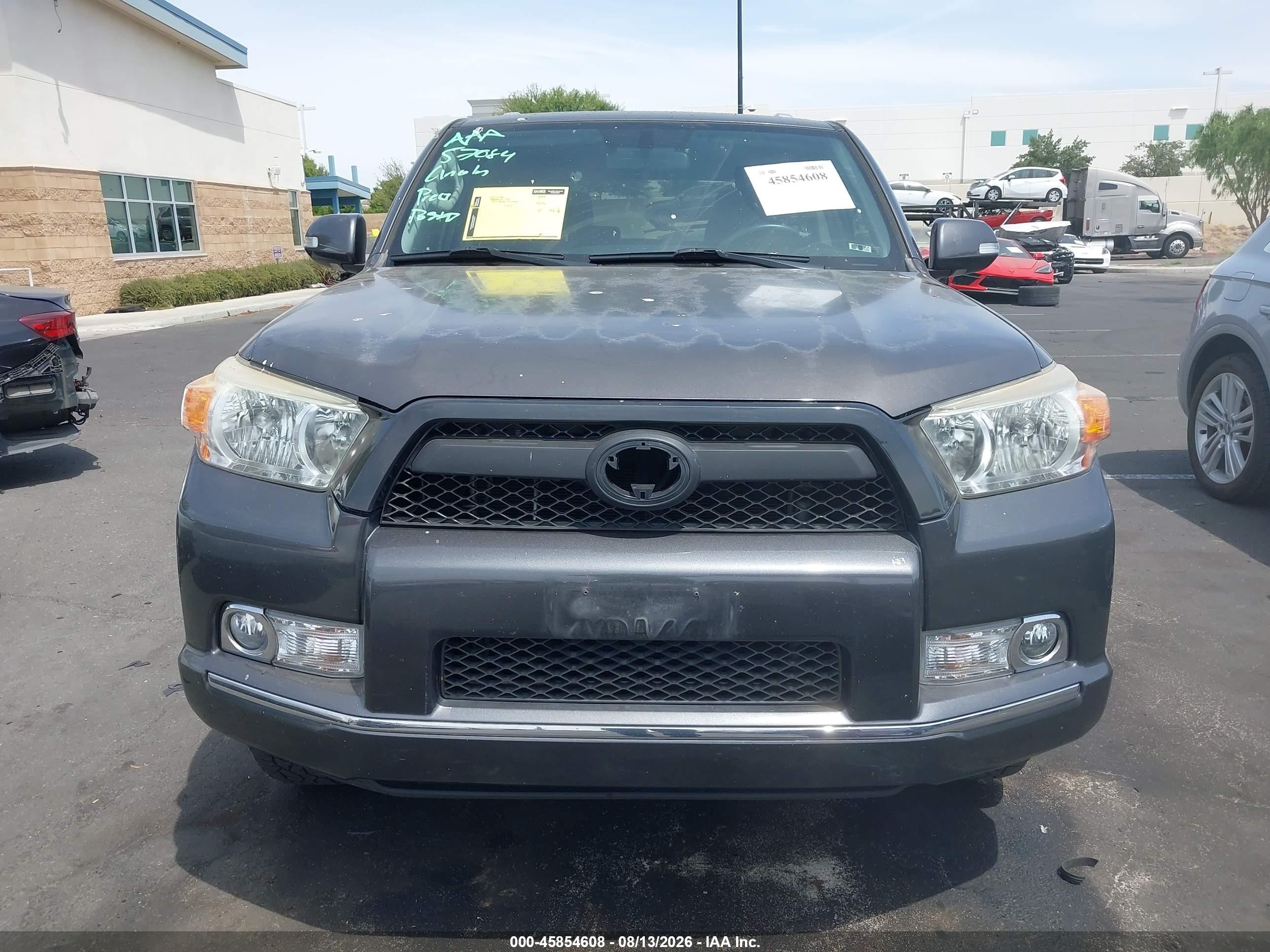 2013 Toyota 4runner Sr5 Серый vin: JTEZU5JR7D5049660