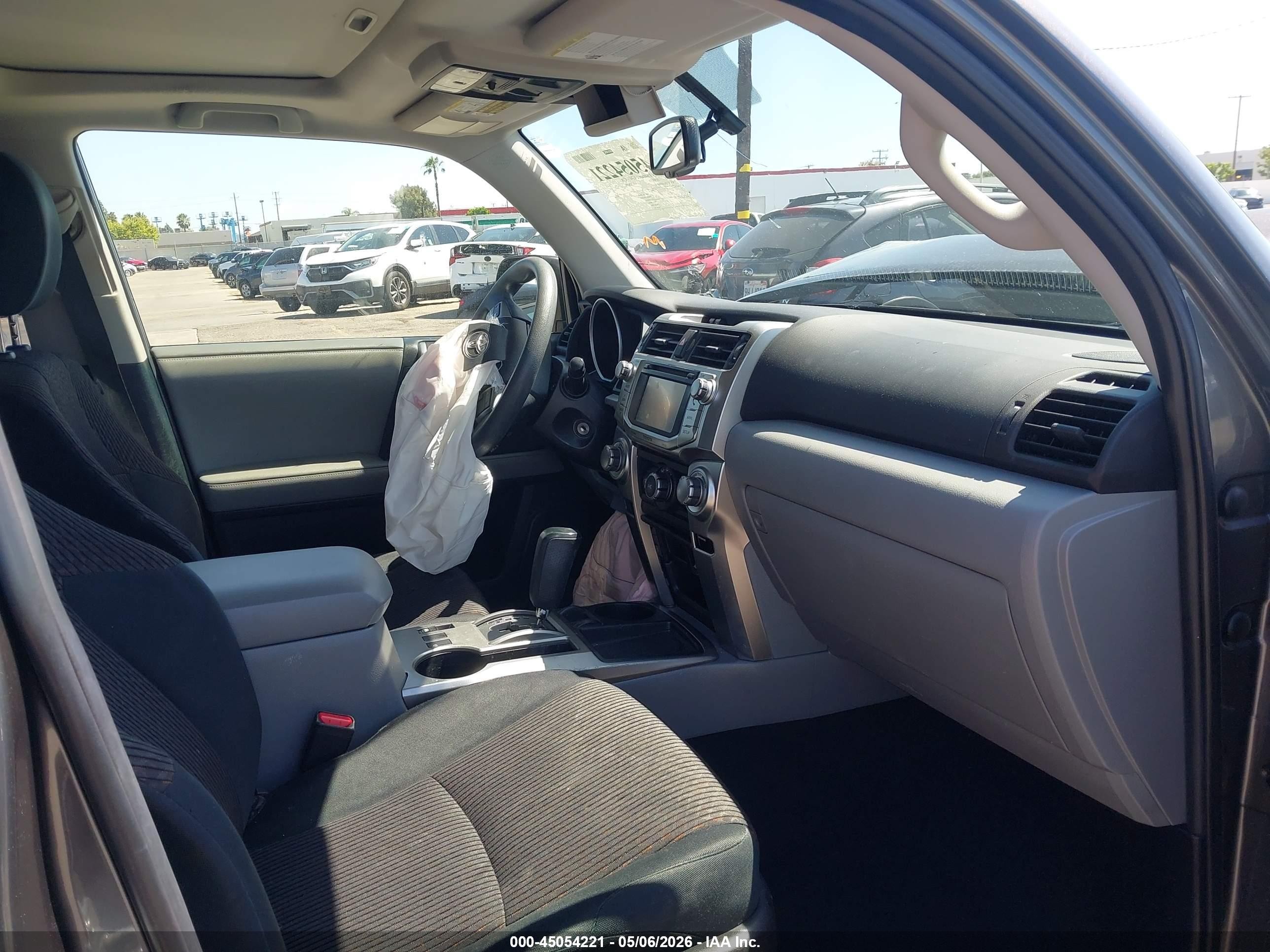2013 Toyota 4runner Sr5 Gray vin: JTEZU5JR7D5055314