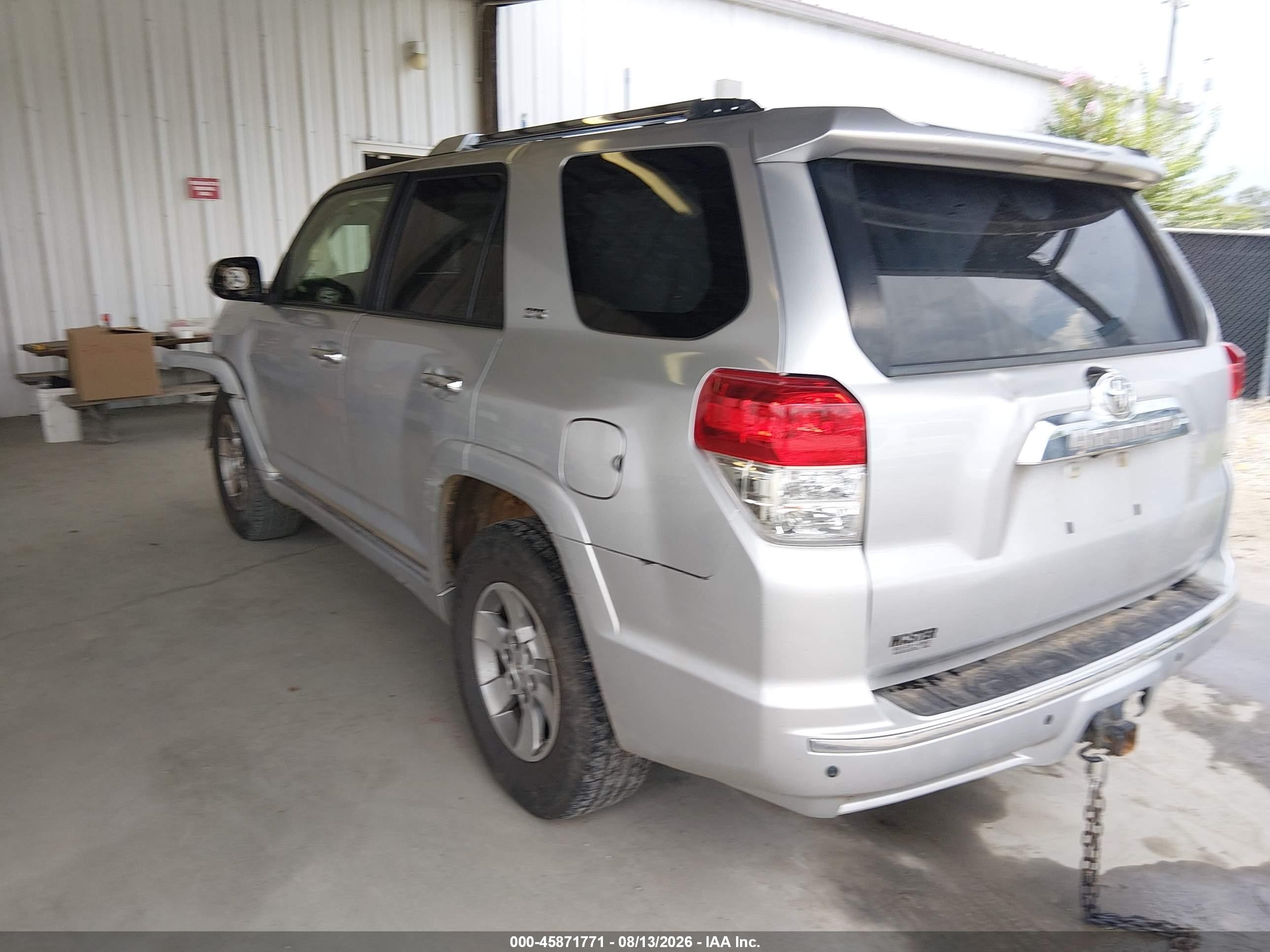 2013 Toyota 4runner Sr5 Gray vin: JTEZU5JR7D5062327