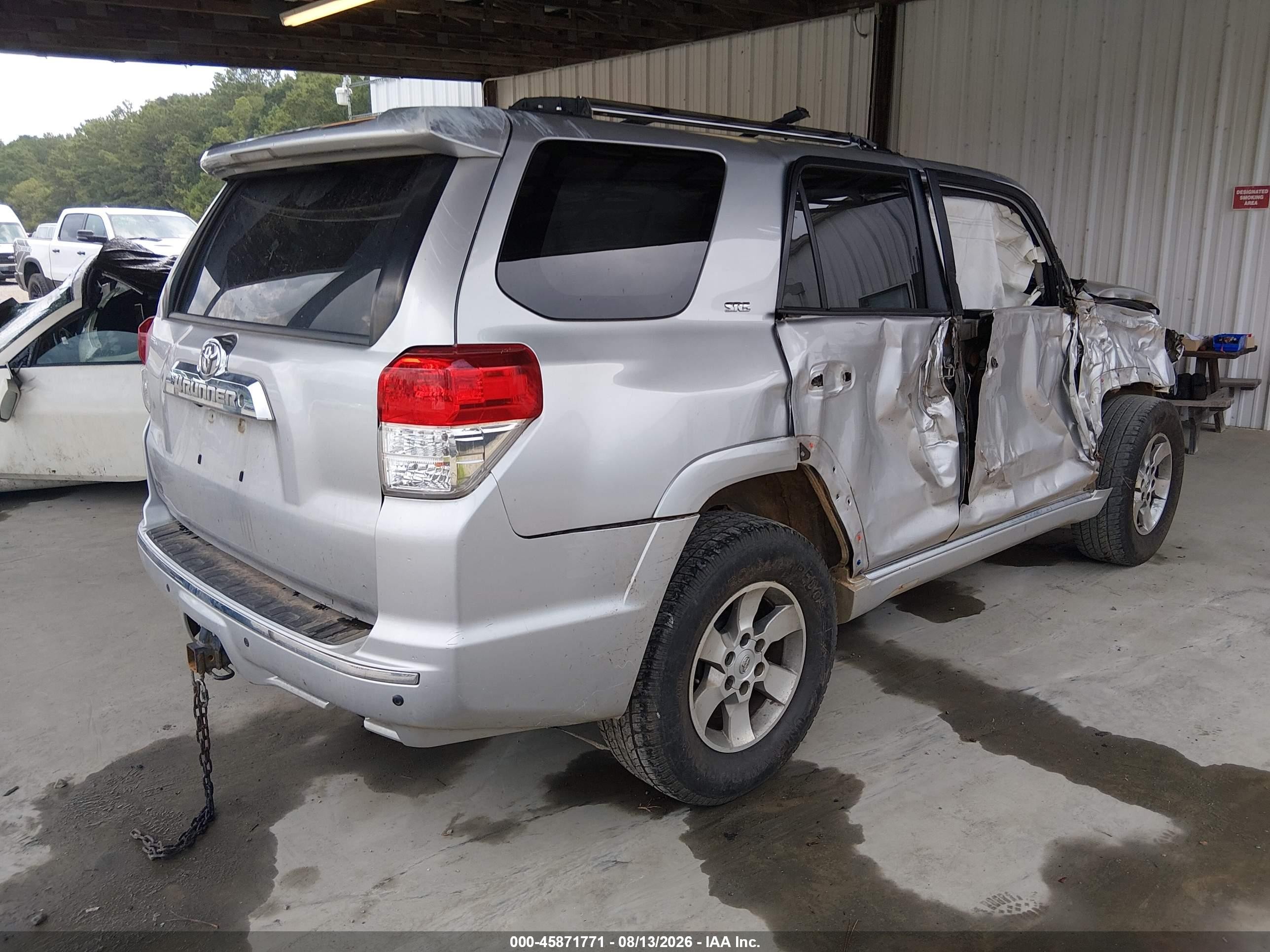 2013 Toyota 4runner Sr5 Gray vin: JTEZU5JR7D5062327