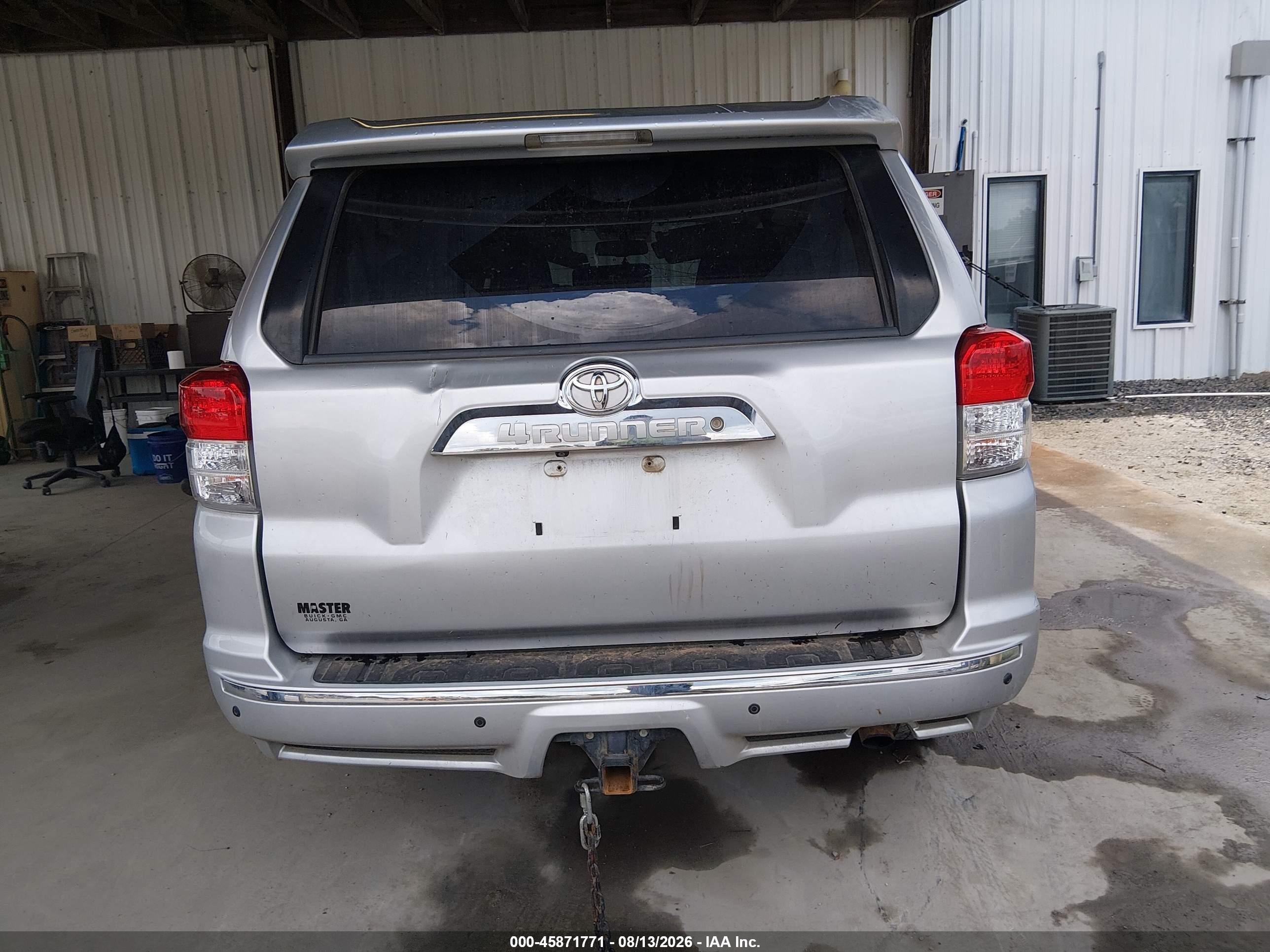 2013 Toyota 4runner Sr5 Gray vin: JTEZU5JR7D5062327