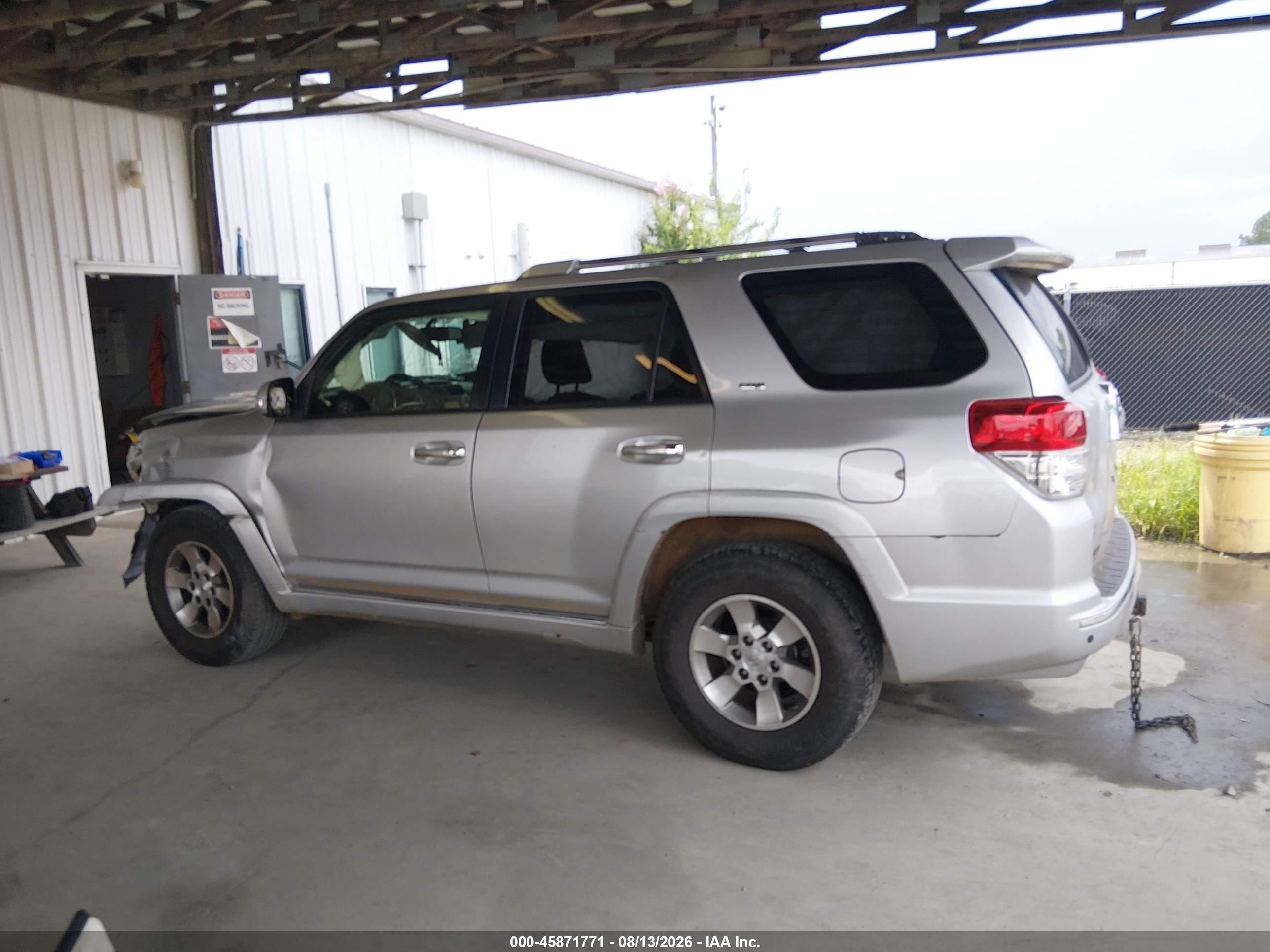 2013 Toyota 4runner Sr5 Gray vin: JTEZU5JR7D5062327