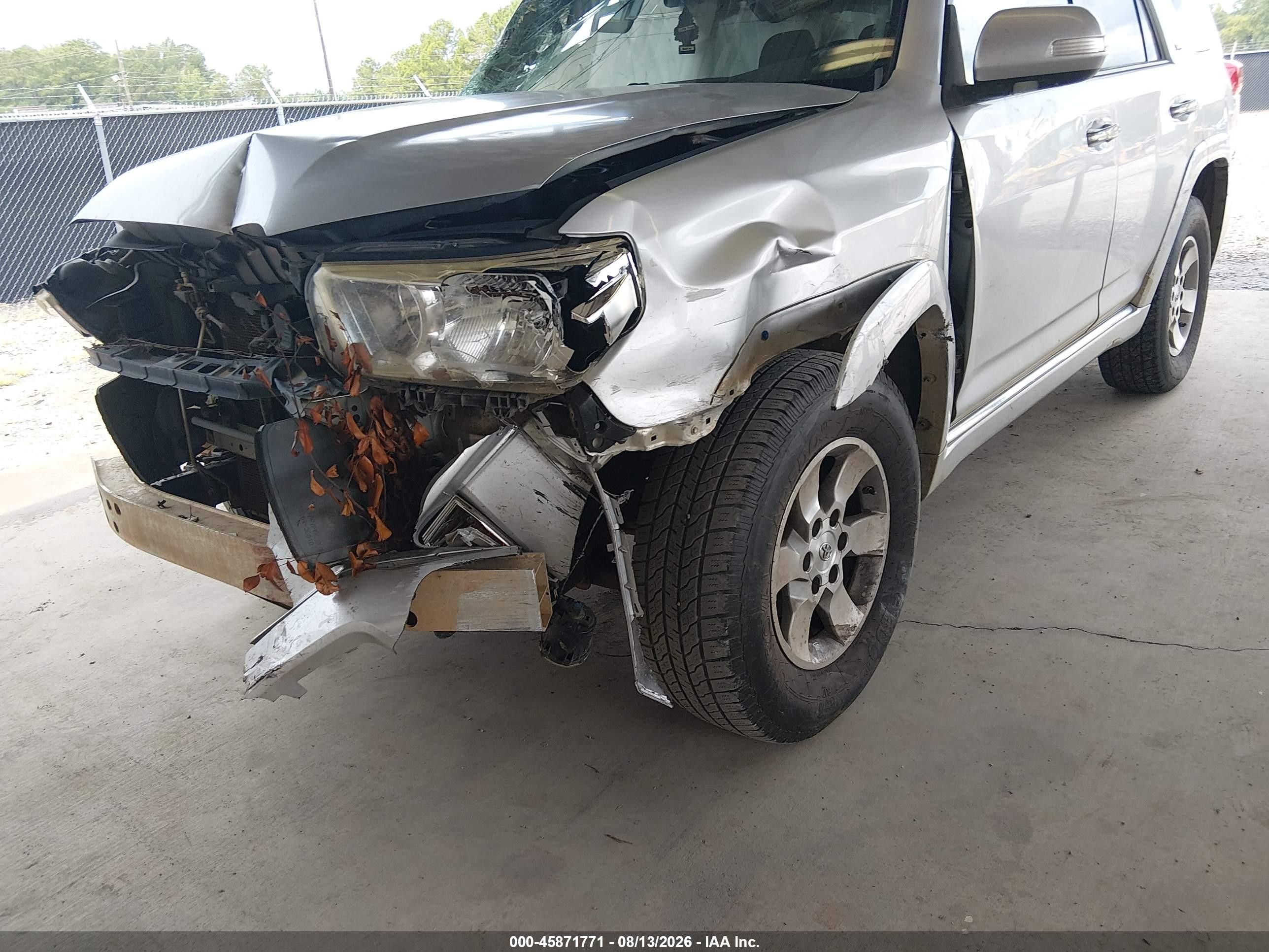 2013 Toyota 4runner Sr5 Gray vin: JTEZU5JR7D5062327