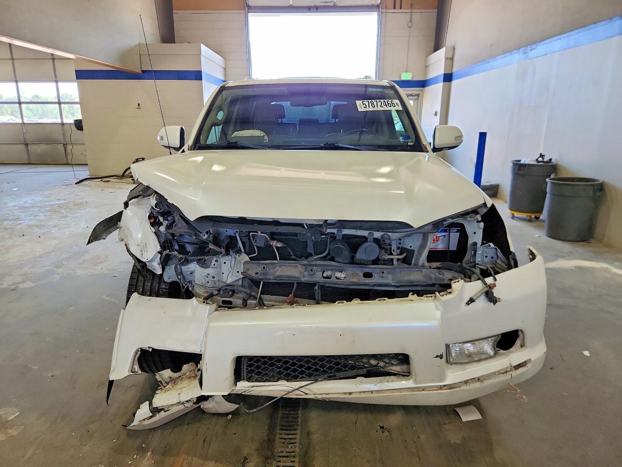 2013 Toyota 4runner Limited White vin: JTEZU5JR7D5064403
