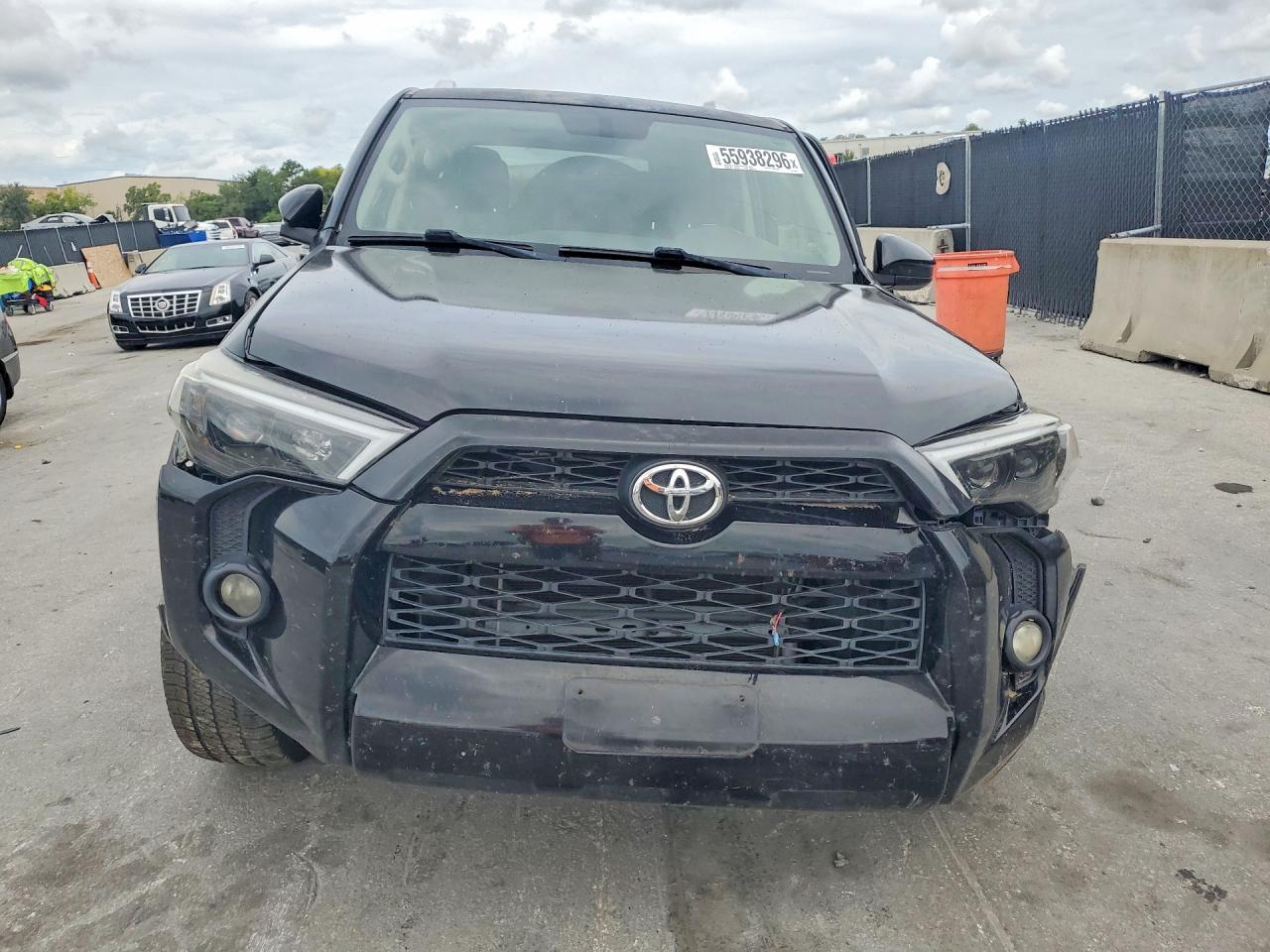 2014 Toyota 4runner Sr5 Black vin: JTEZU5JR7E5068100