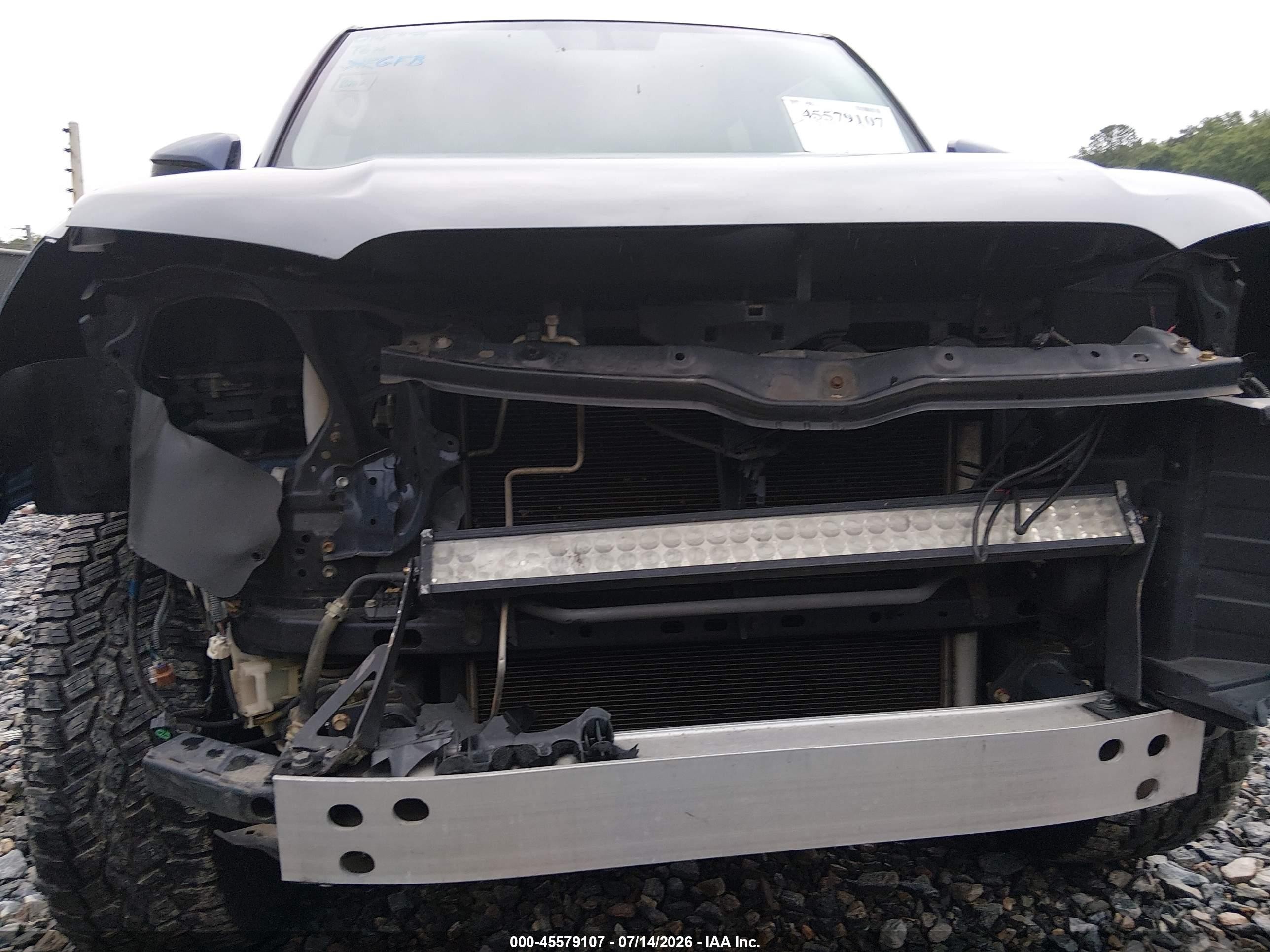 2014 Toyota 4runner Sr5 Синий vin: JTEZU5JR7E5074883