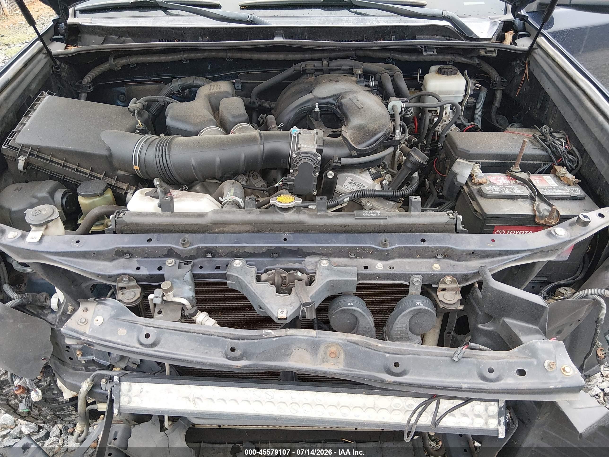 2014 Toyota 4runner Sr5 Синий vin: JTEZU5JR7E5074883