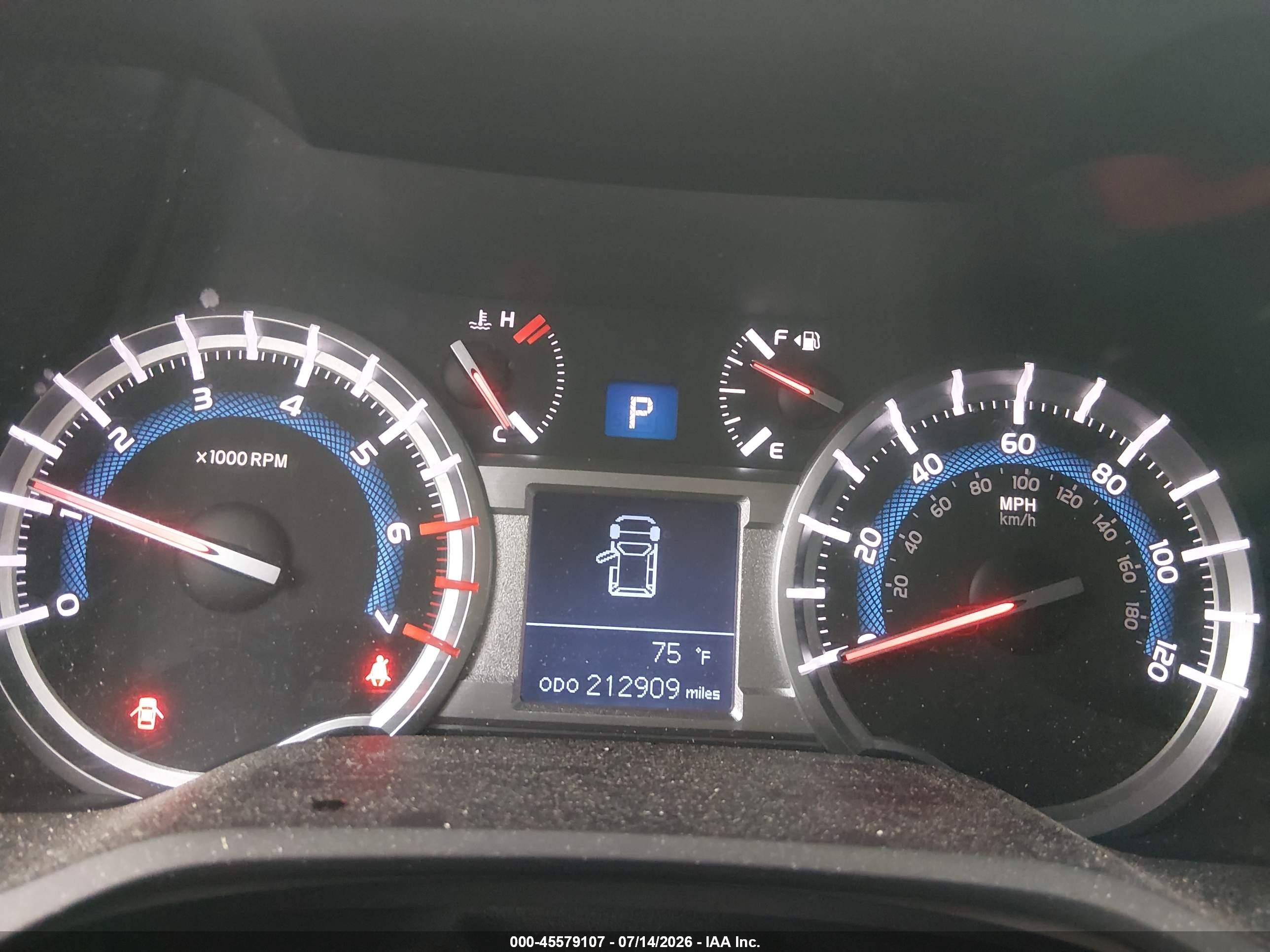 2014 Toyota 4runner Sr5 Синий vin: JTEZU5JR7E5074883