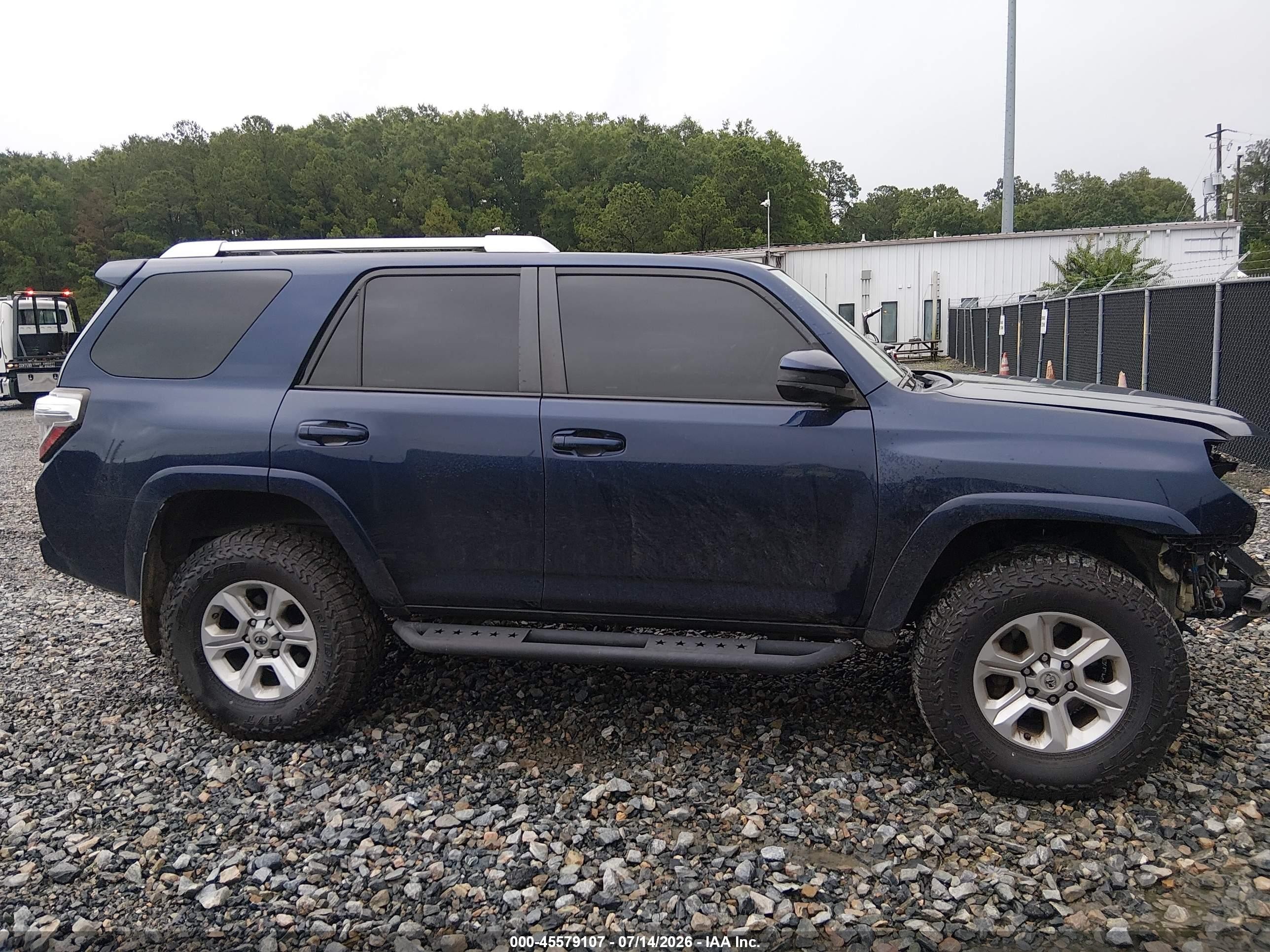 2014 Toyota 4runner Sr5 Синий vin: JTEZU5JR7E5074883