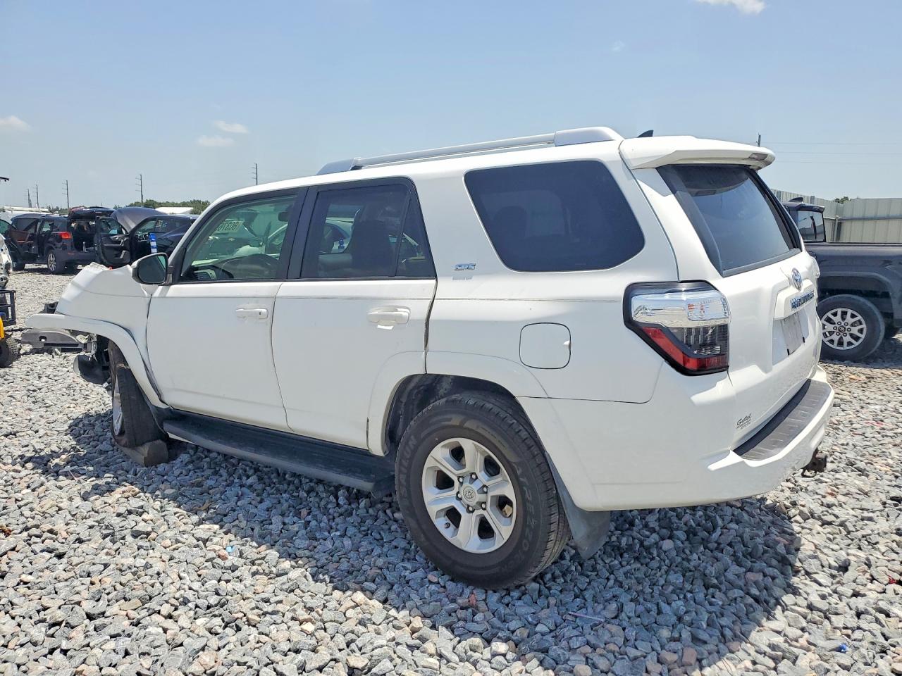 2014 Toyota 4runner Sr5 White vin: JTEZU5JR7E5077752