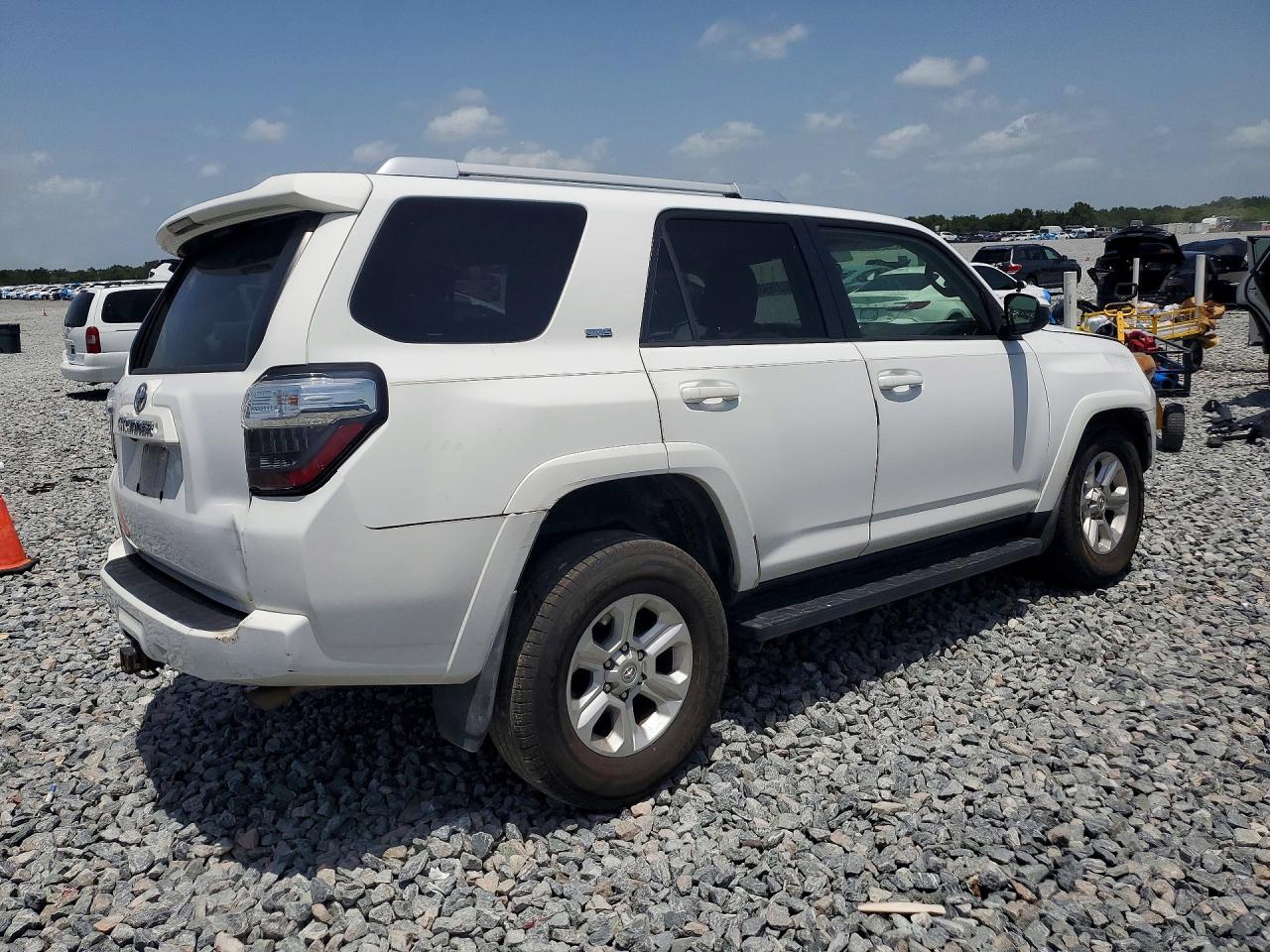 2014 Toyota 4runner Sr5 White vin: JTEZU5JR7E5077752