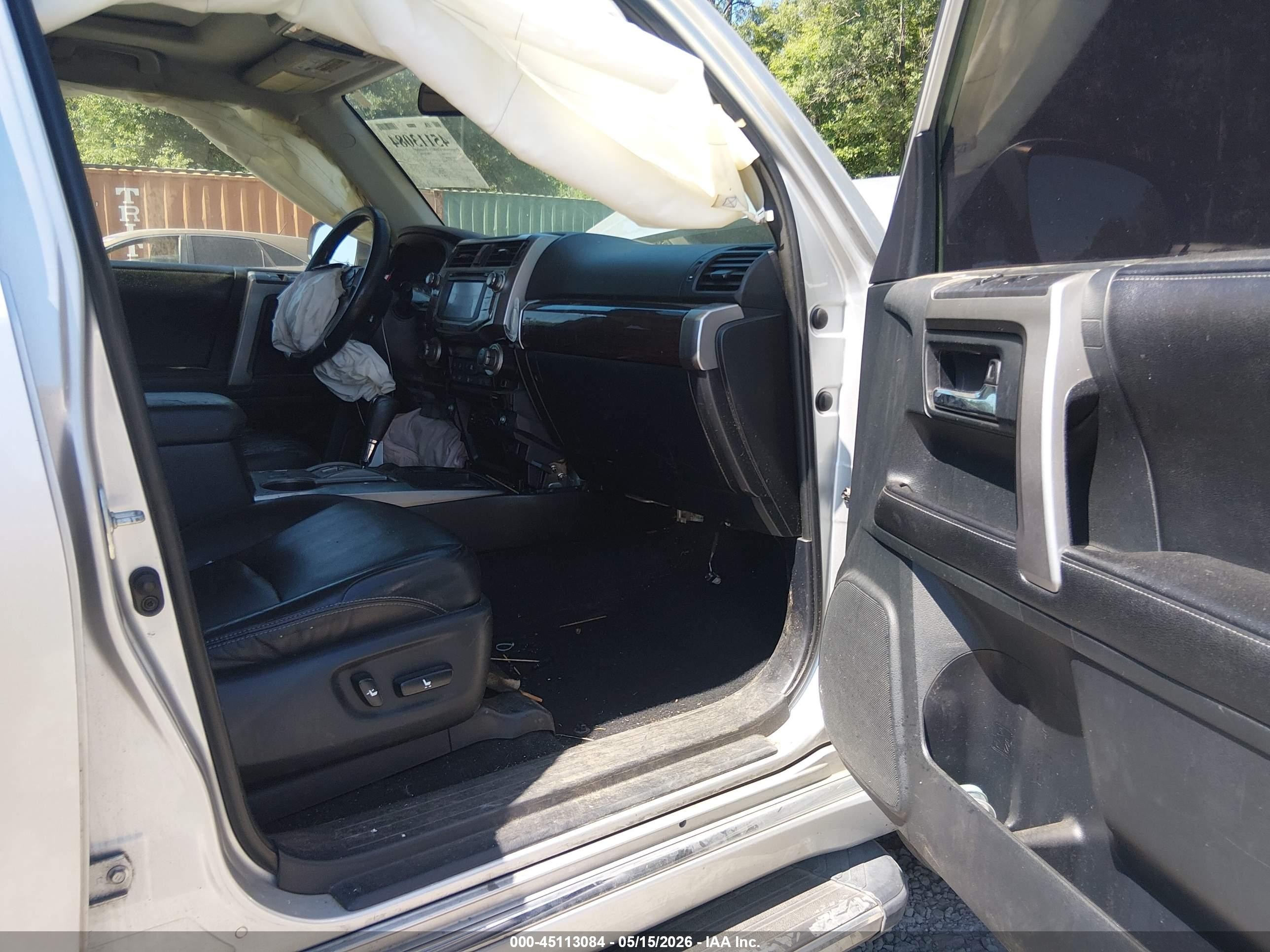 2015 Toyota 4runner Limited Silver vin: JTEZU5JR7F5085769