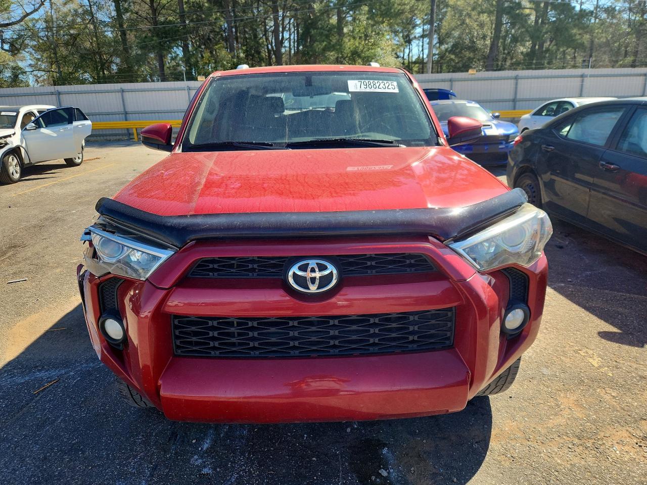 2015 Toyota 4 Runner Red vin: JTEZU5JR7F5094374