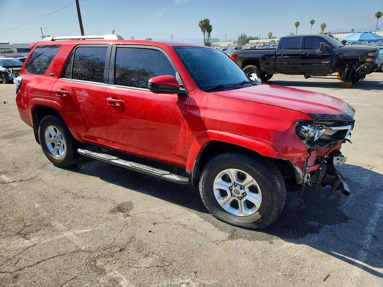 2016 Toyota 4runner Sr5 Red vin: JTEZU5JR7G5133014