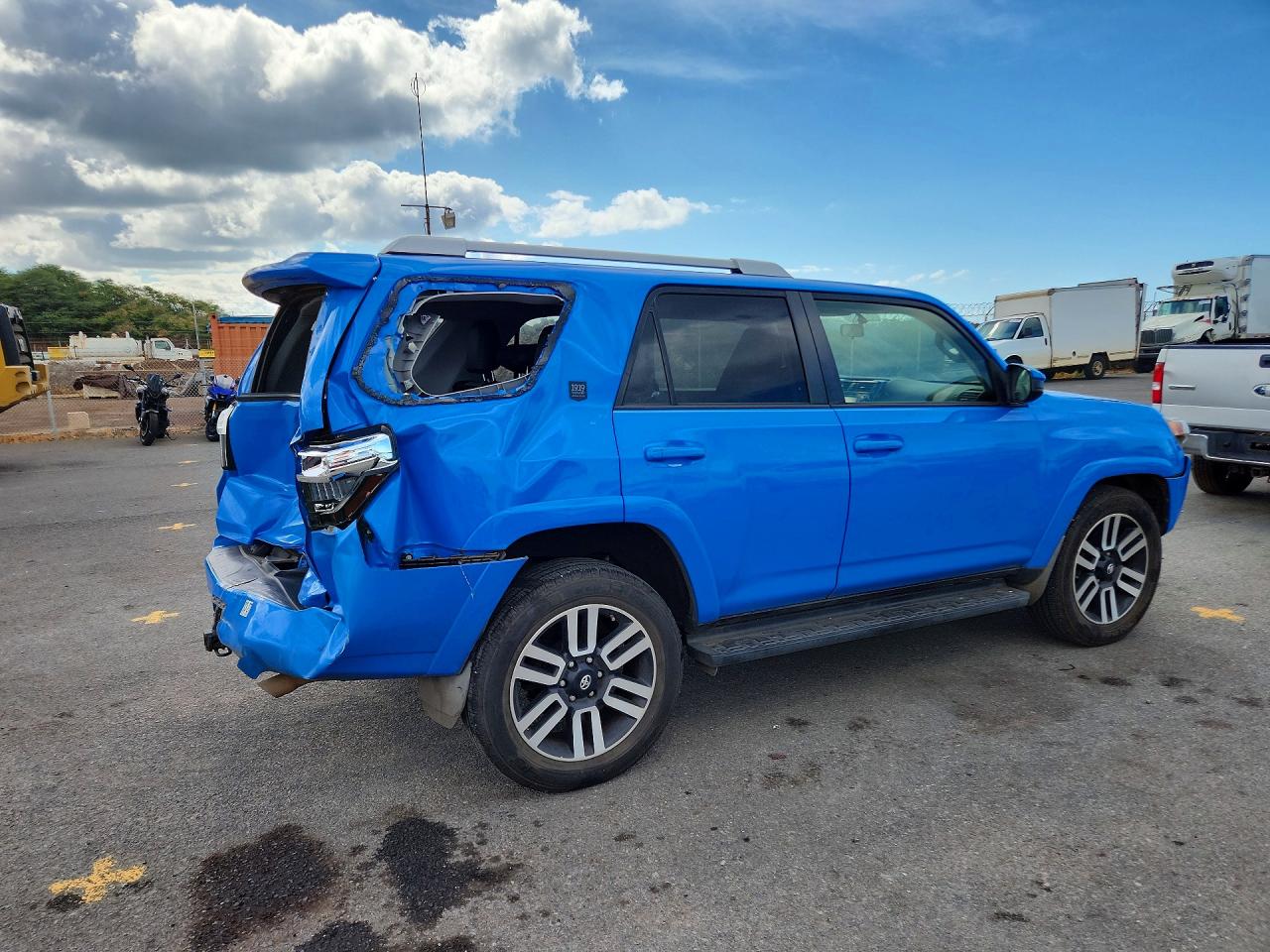 2019 Toyota 4runner Sr5 Синий vin: JTEZU5JR7K5204477