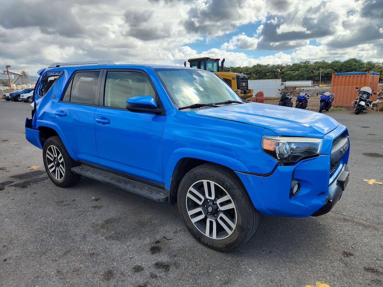 2019 Toyota 4runner Sr5 Синий vin: JTEZU5JR7K5204477