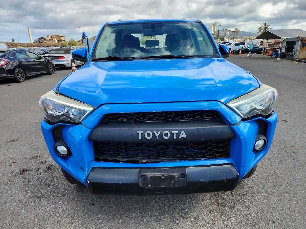 2019 Toyota 4runner Sr5 Синий vin: JTEZU5JR7K5204477