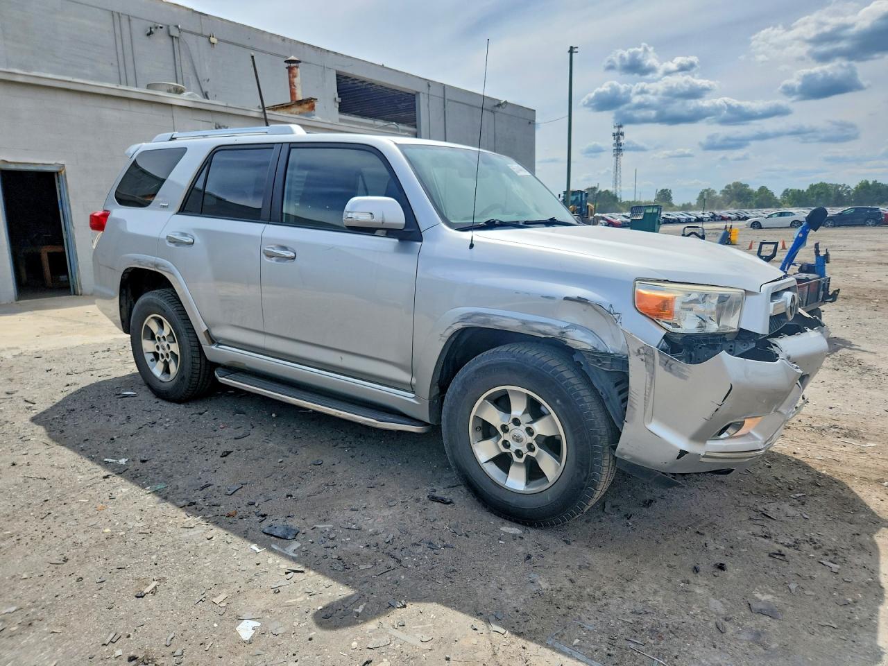 2010 Toyota 4runner Sr5 Silver vin: JTEZU5JR8A5003296