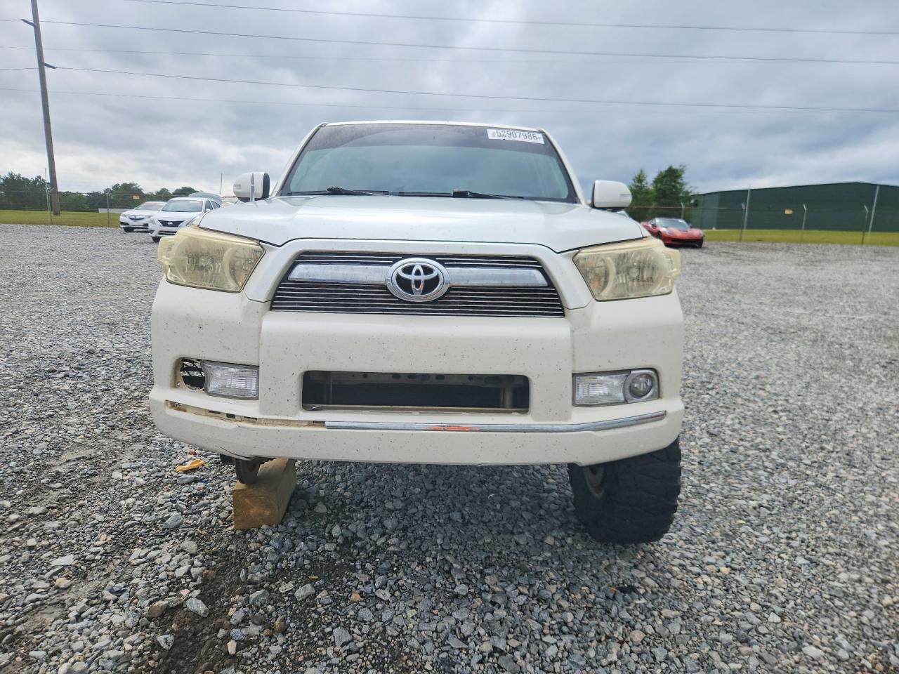 2011 Toyota 4runner Sr5 White vin: JTEZU5JR8B5018317