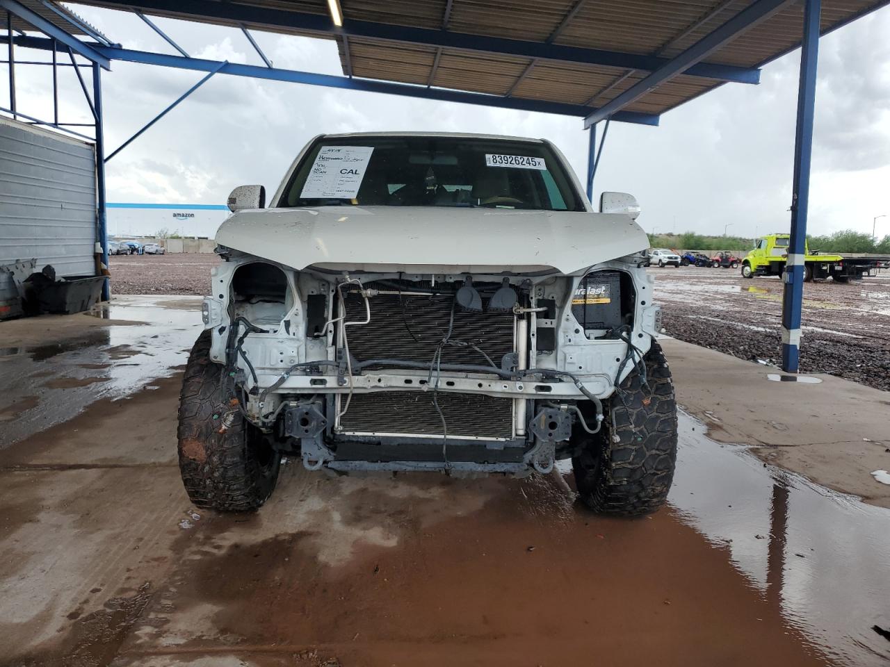 2011 Toyota 4runner Sr5 White vin: JTEZU5JR8B5030385