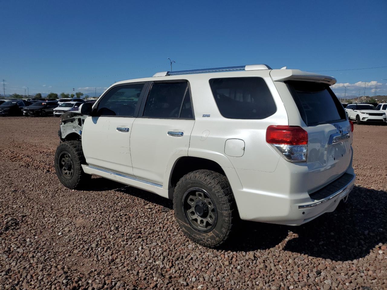 2011 Toyota 4runner Sr5 White vin: JTEZU5JR8B5030385