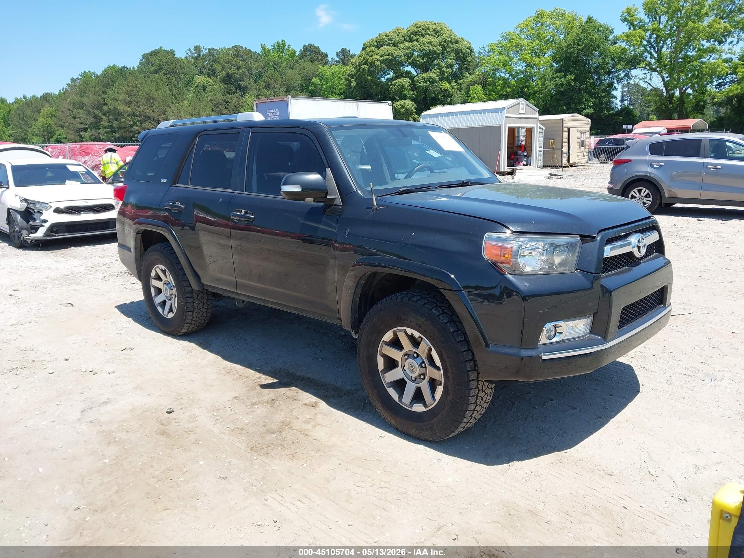 2011 Toyota 4runner Sr5 V6 Black vin: JTEZU5JR8B5031472