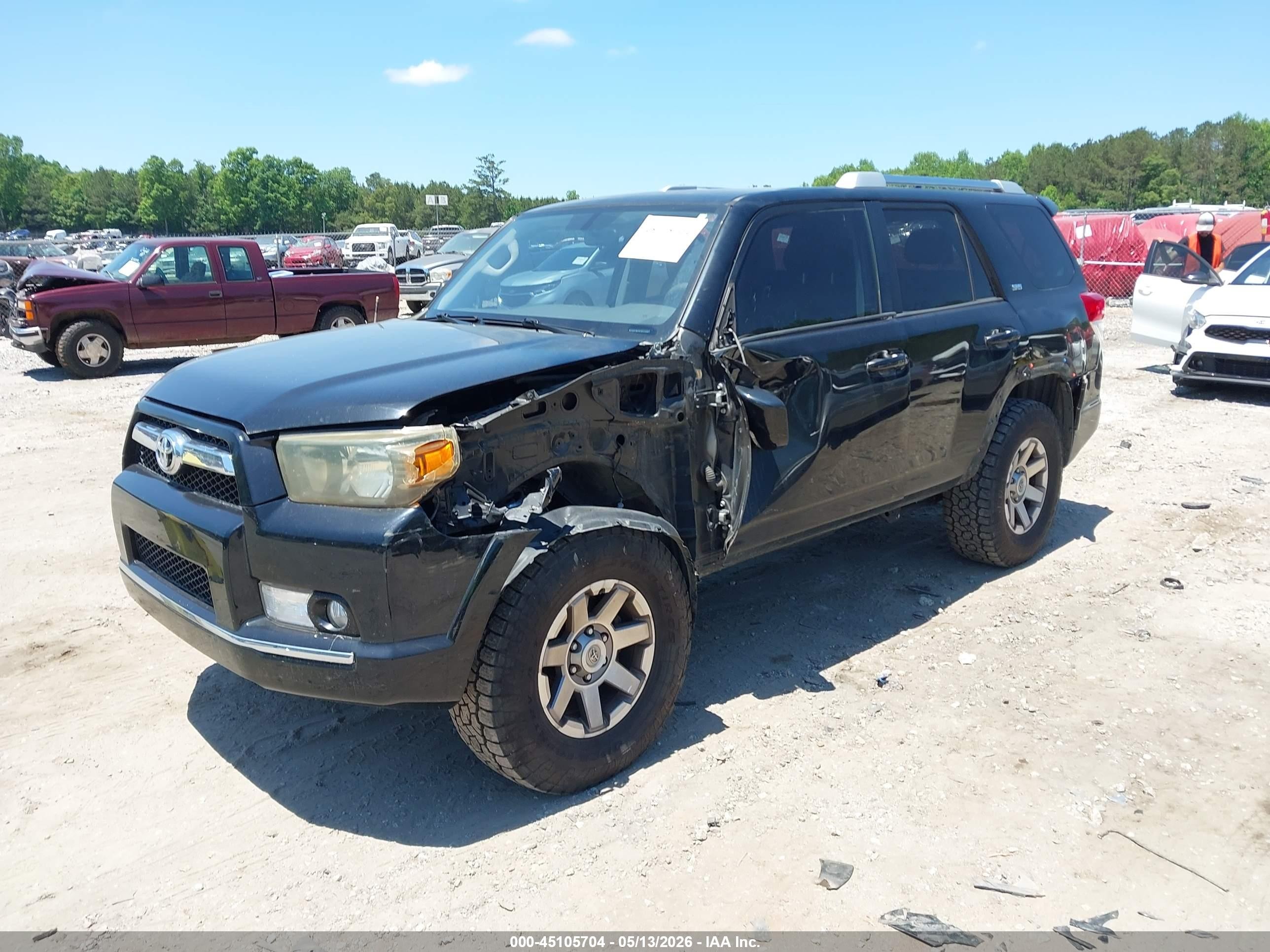 2011 Toyota 4runner Sr5 V6 Black vin: JTEZU5JR8B5031472