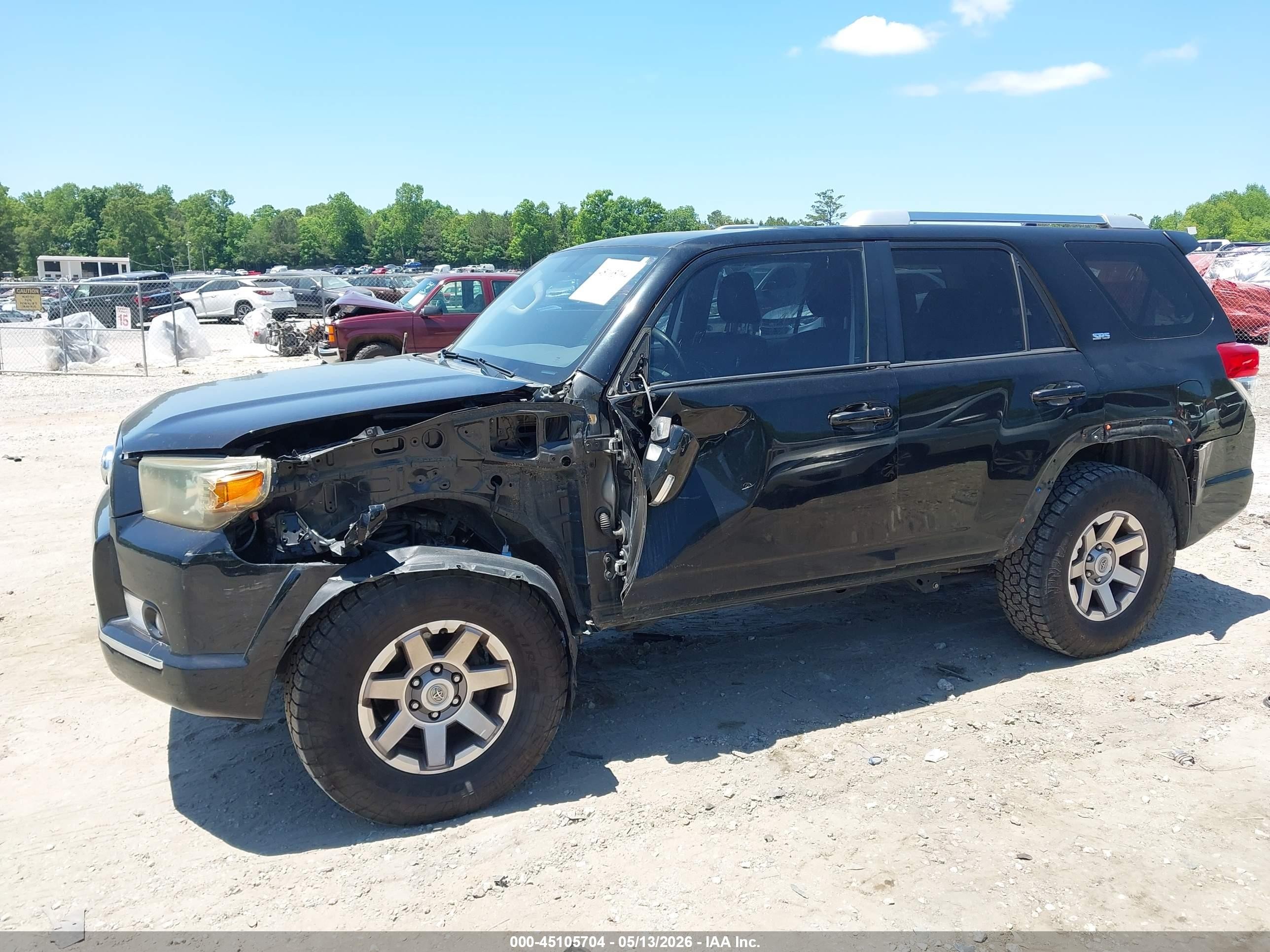 2011 Toyota 4runner Sr5 V6 Black vin: JTEZU5JR8B5031472