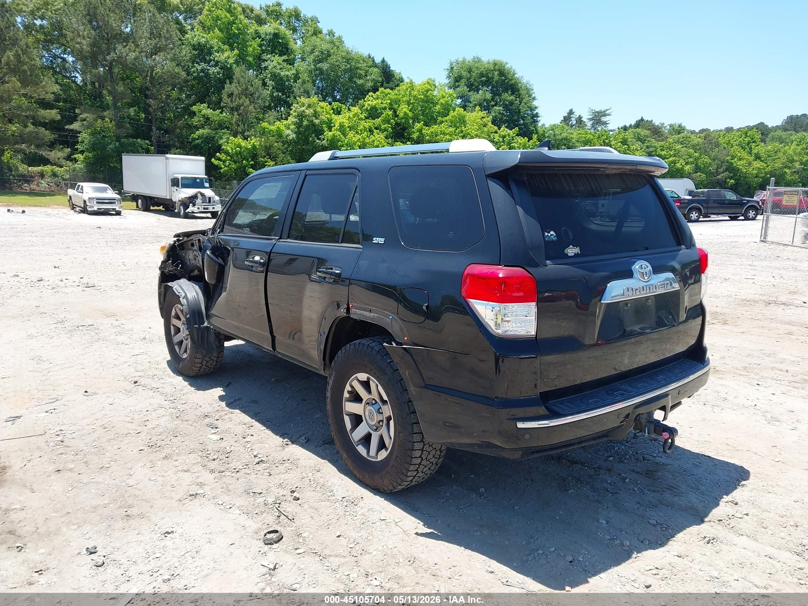 2011 Toyota 4runner Sr5 V6 Black vin: JTEZU5JR8B5031472