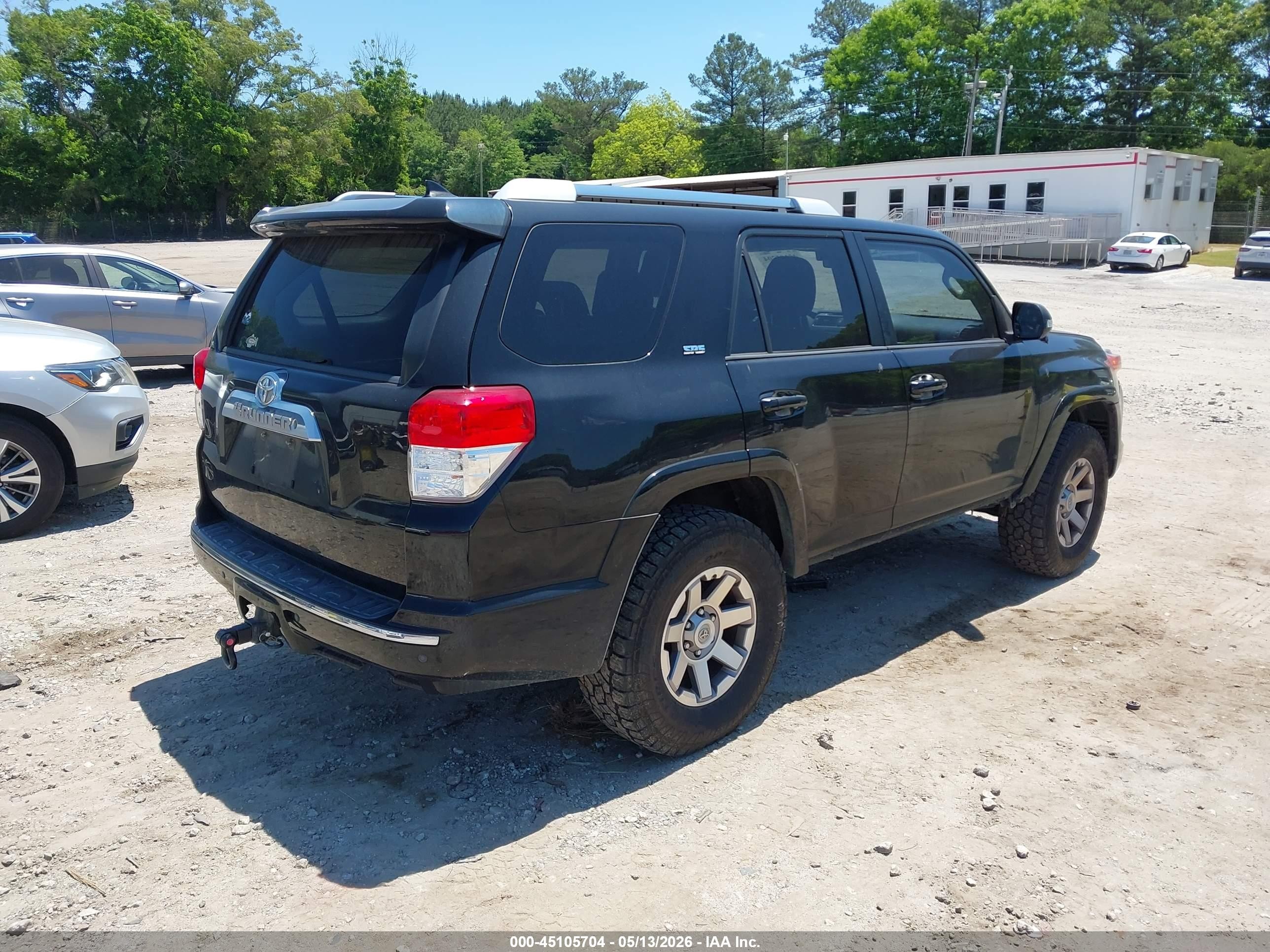 2011 Toyota 4runner Sr5 V6 Black vin: JTEZU5JR8B5031472