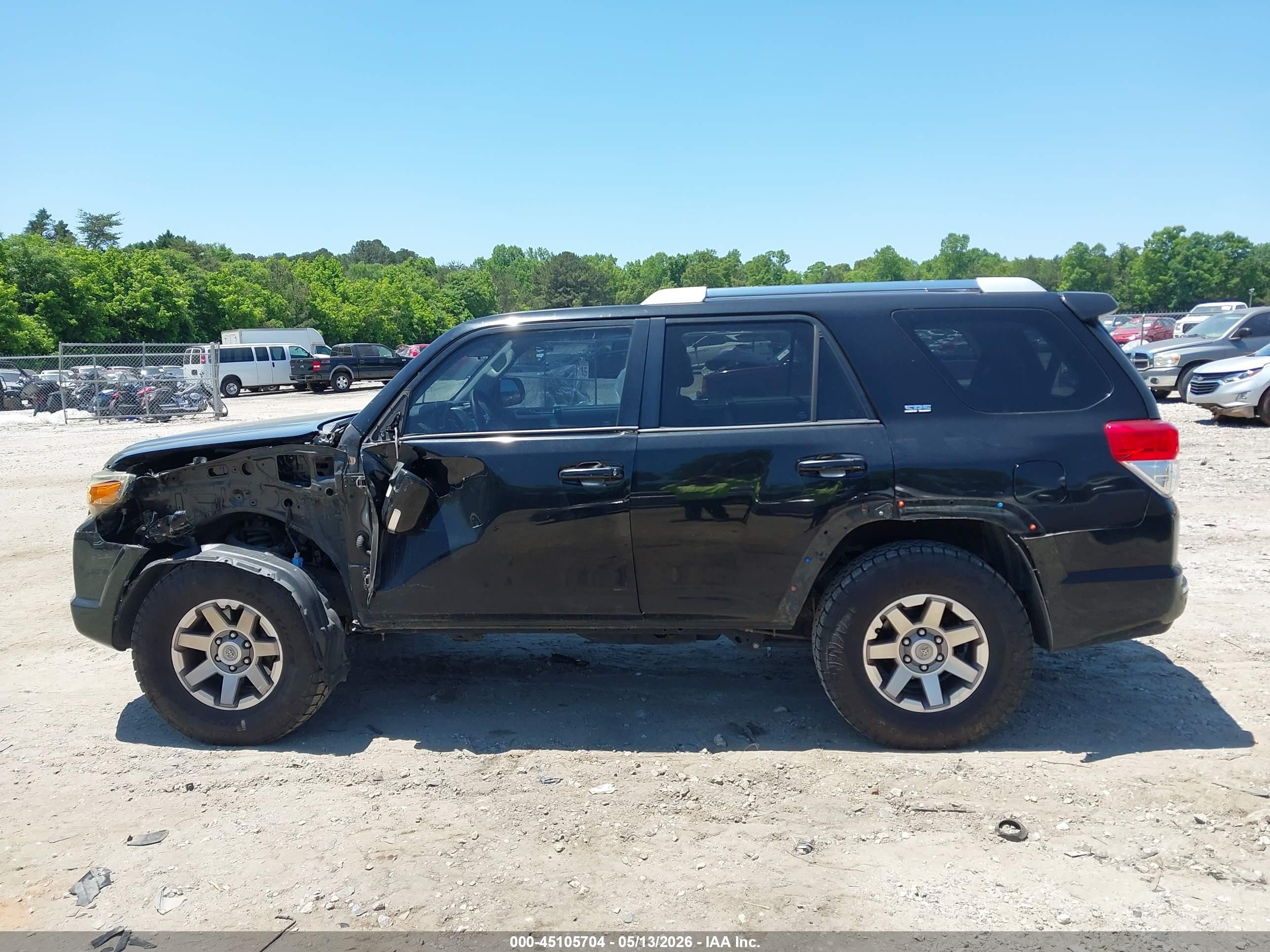 2011 Toyota 4runner Sr5 V6 Black vin: JTEZU5JR8B5031472