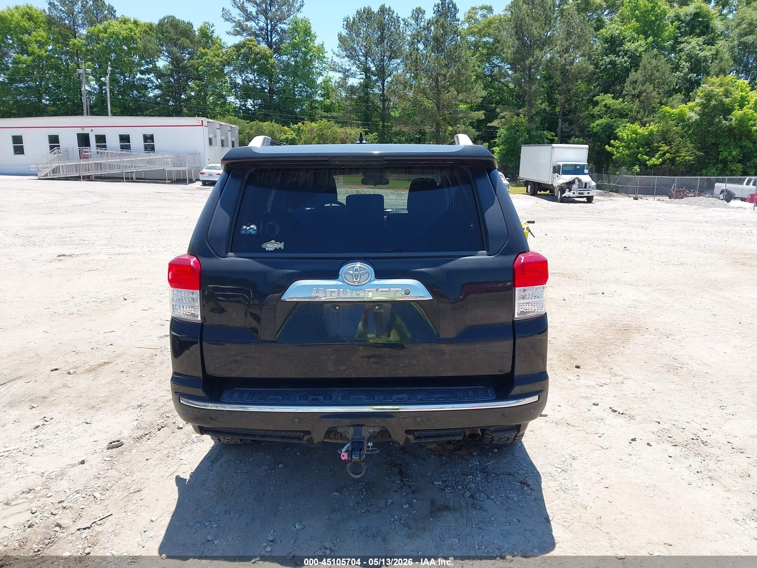 2011 Toyota 4runner Sr5 V6 Black vin: JTEZU5JR8B5031472